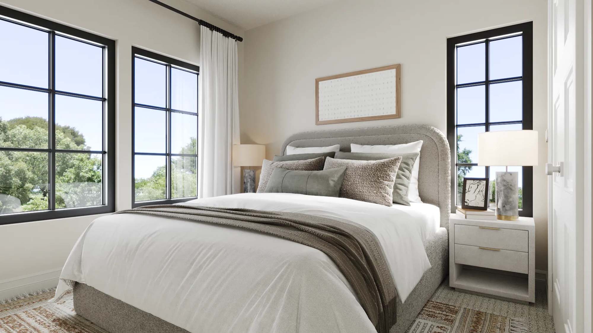 Bedroom | Brownstones at theROW in Salt Lake City, UT by Cole West