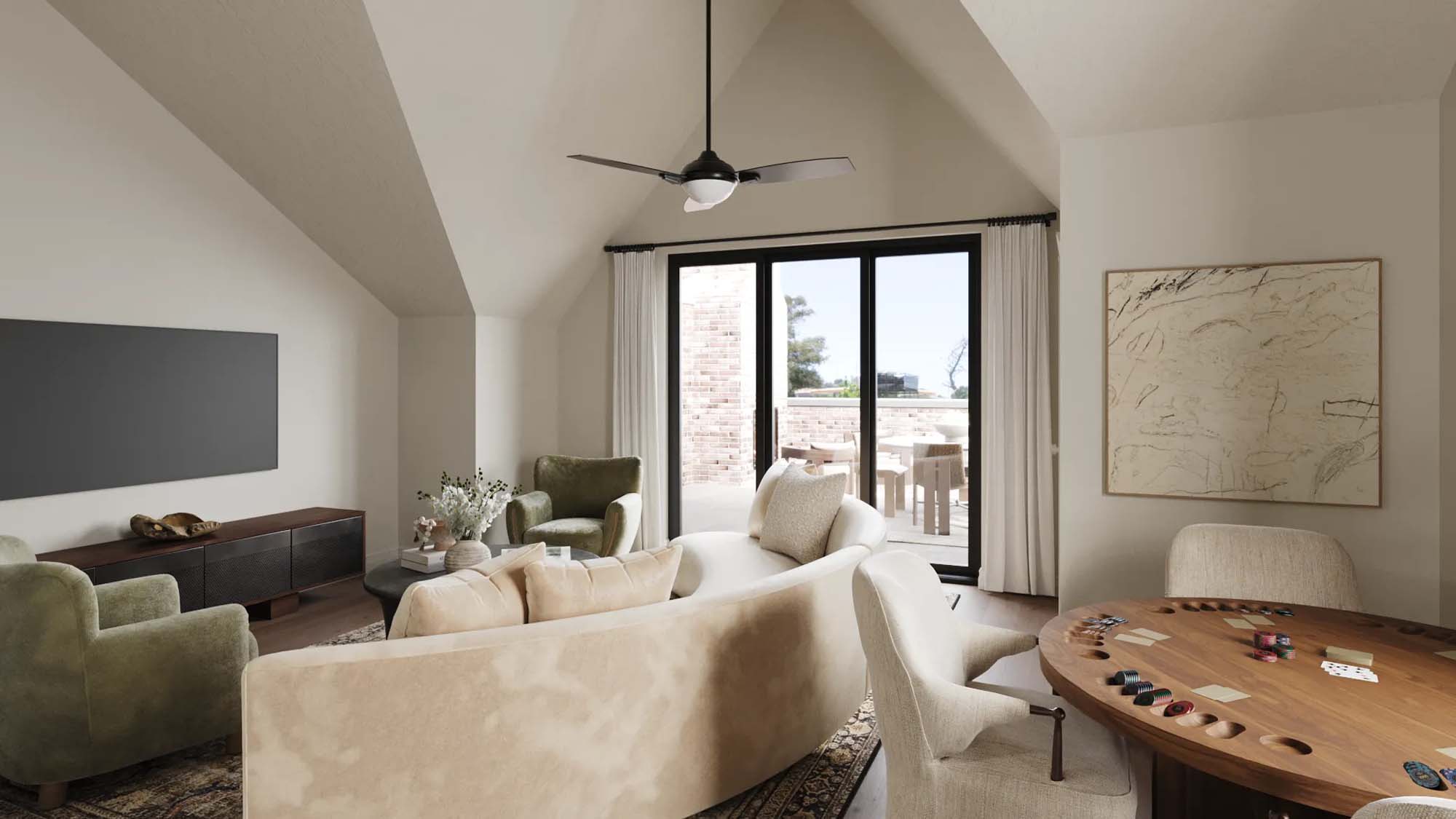 Family Room | Brownstones at theROW in Salt Lake City, UT by Cole West