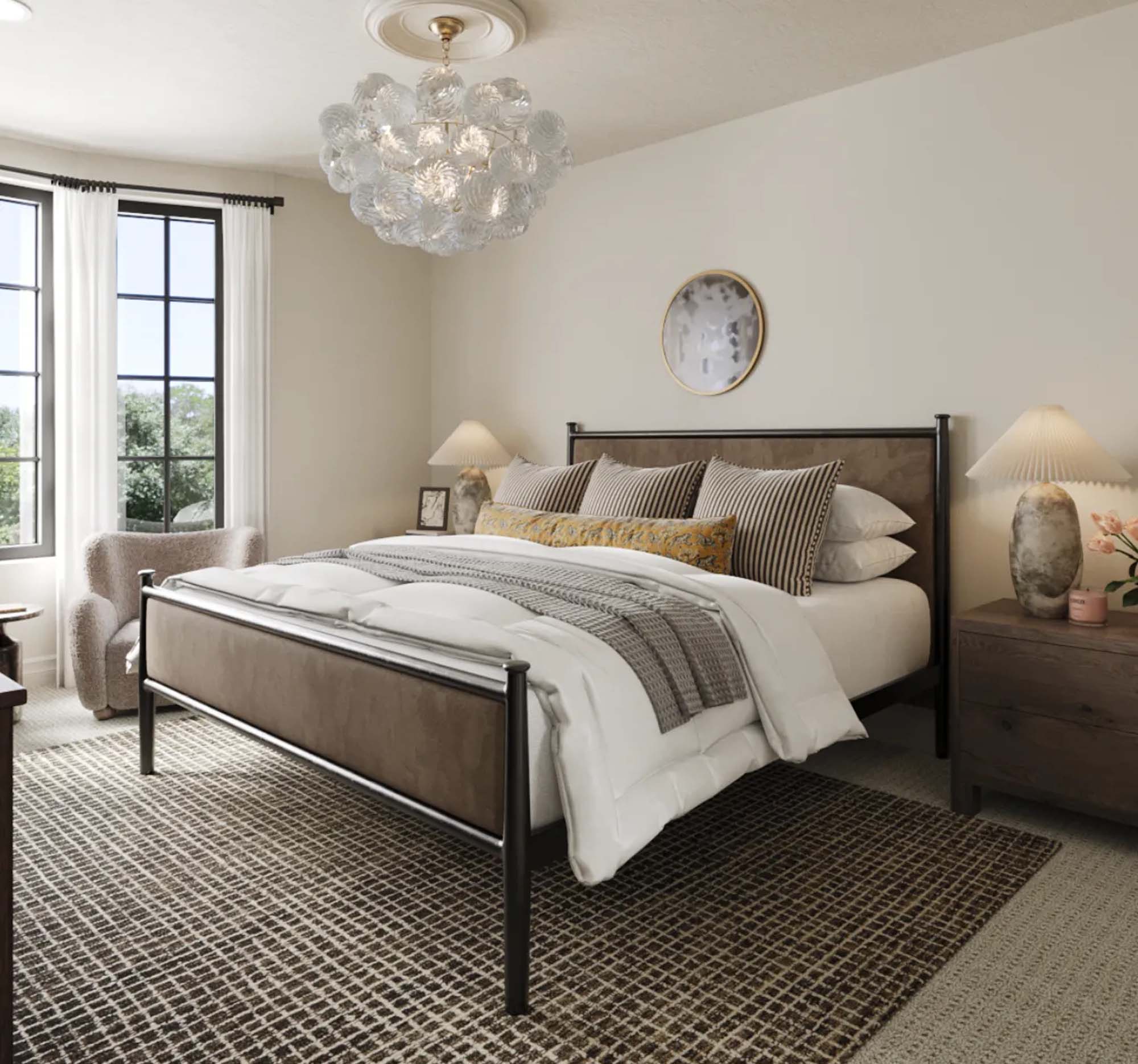 Primary Bedroom | Brownstones at theROW in Salt Lake City, UT by Cole West