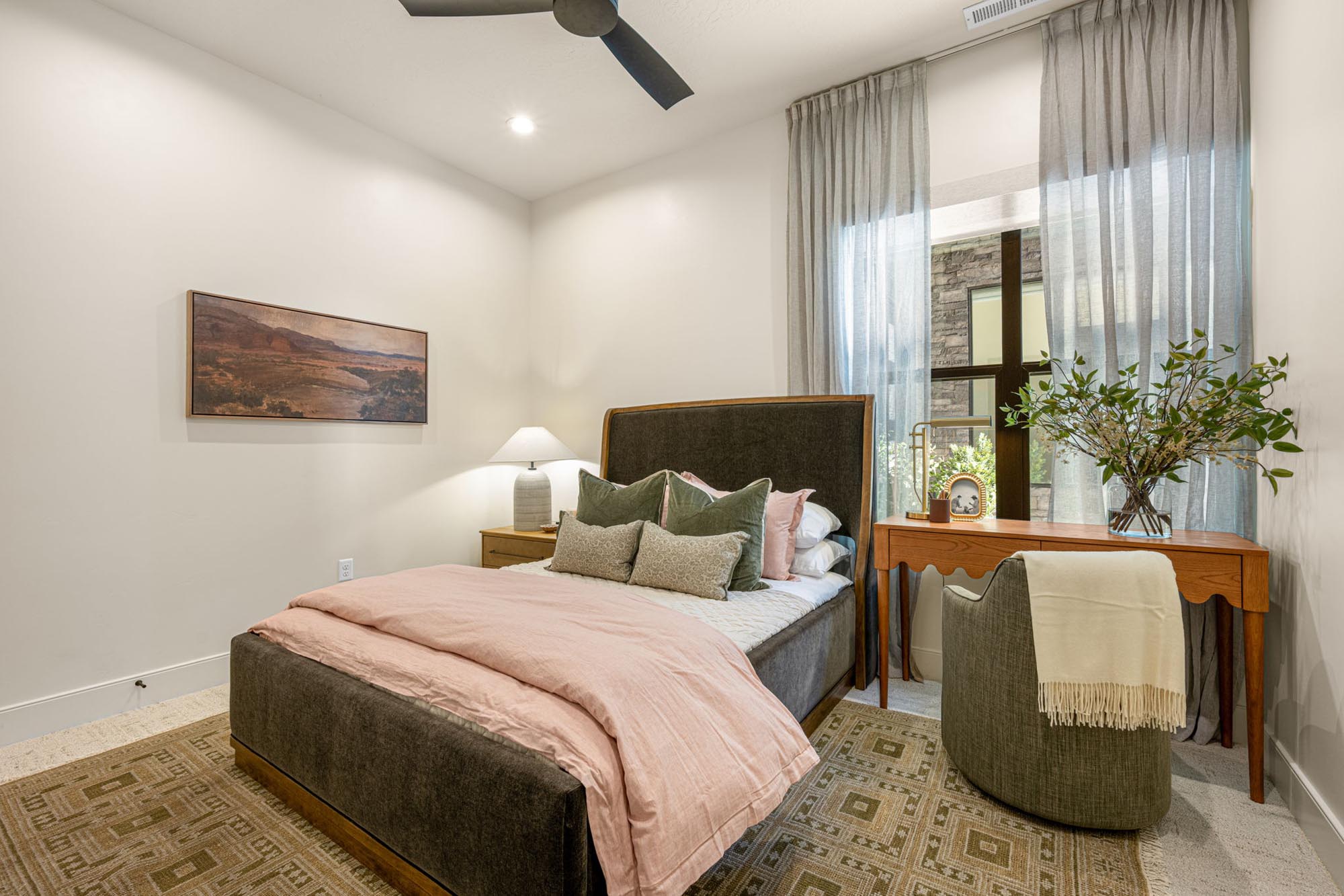 Casita Bedroom | Cypress Point | The Club in Washington, Utah by Cole West