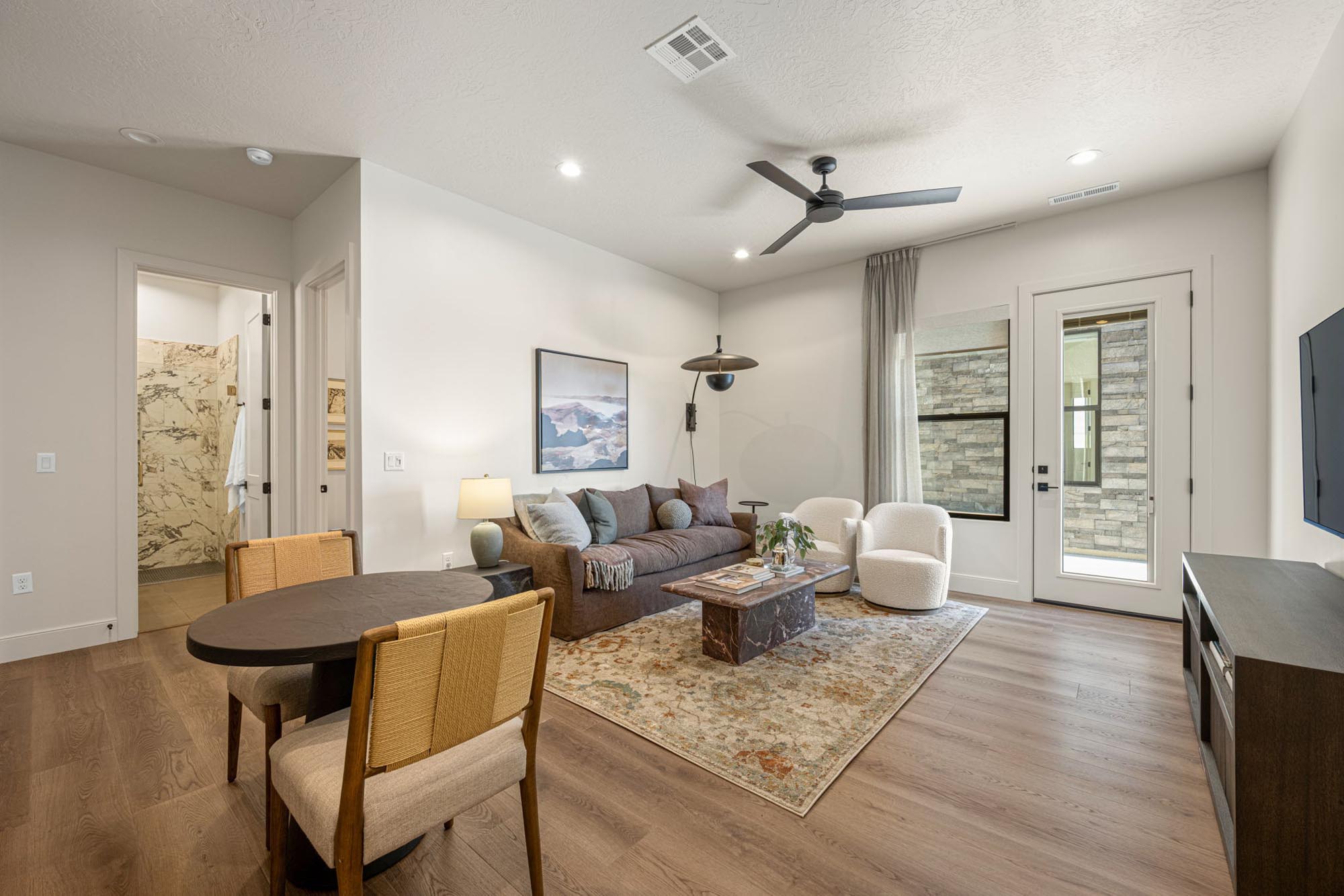 Casita Living Room | Cypress Point | The Club in Washington, Utah by Cole West