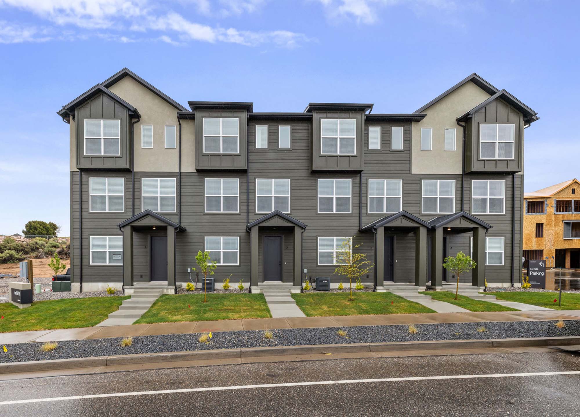 Exterior Rendering | theHAZEL in Roy, UT by Cole West