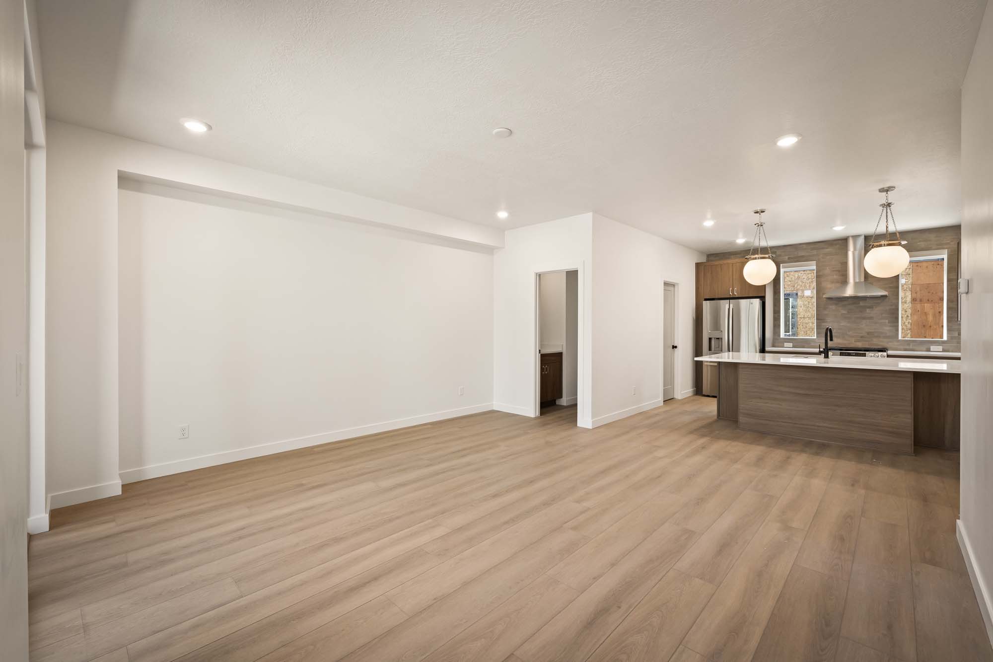 Living Room to Kitchen | Cambria B at theIVY in Millcreek, UT by Cole West