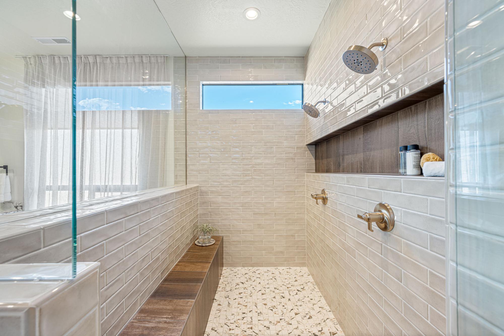 Primary Bathroom | Cypress Point | The Club in Washington, Utah by Cole West