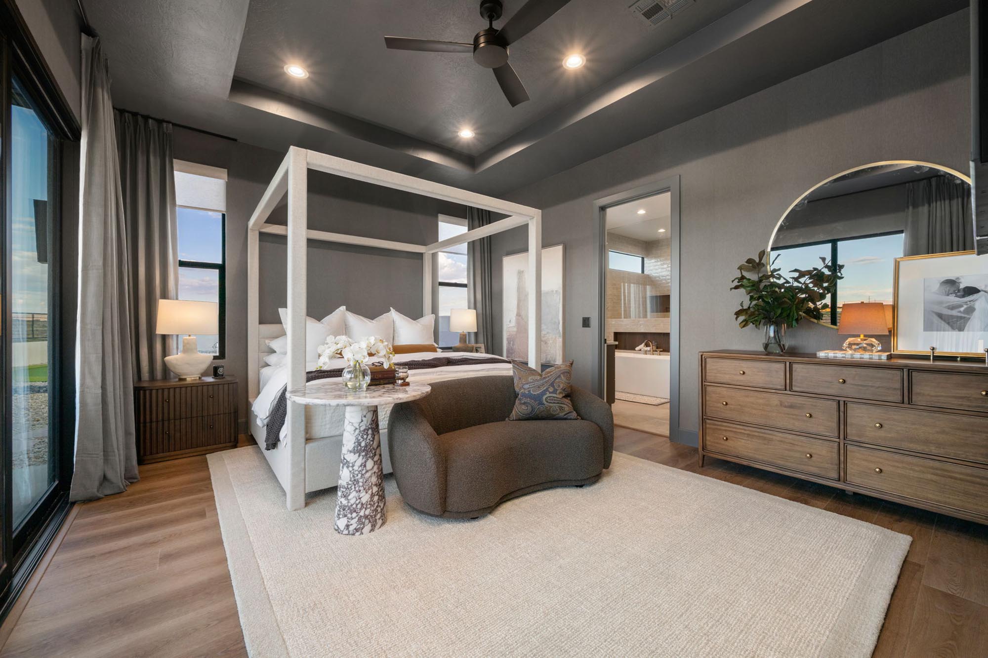 Primary Bedroom | Cypress Point | The Club in Washington, Utah by Cole West