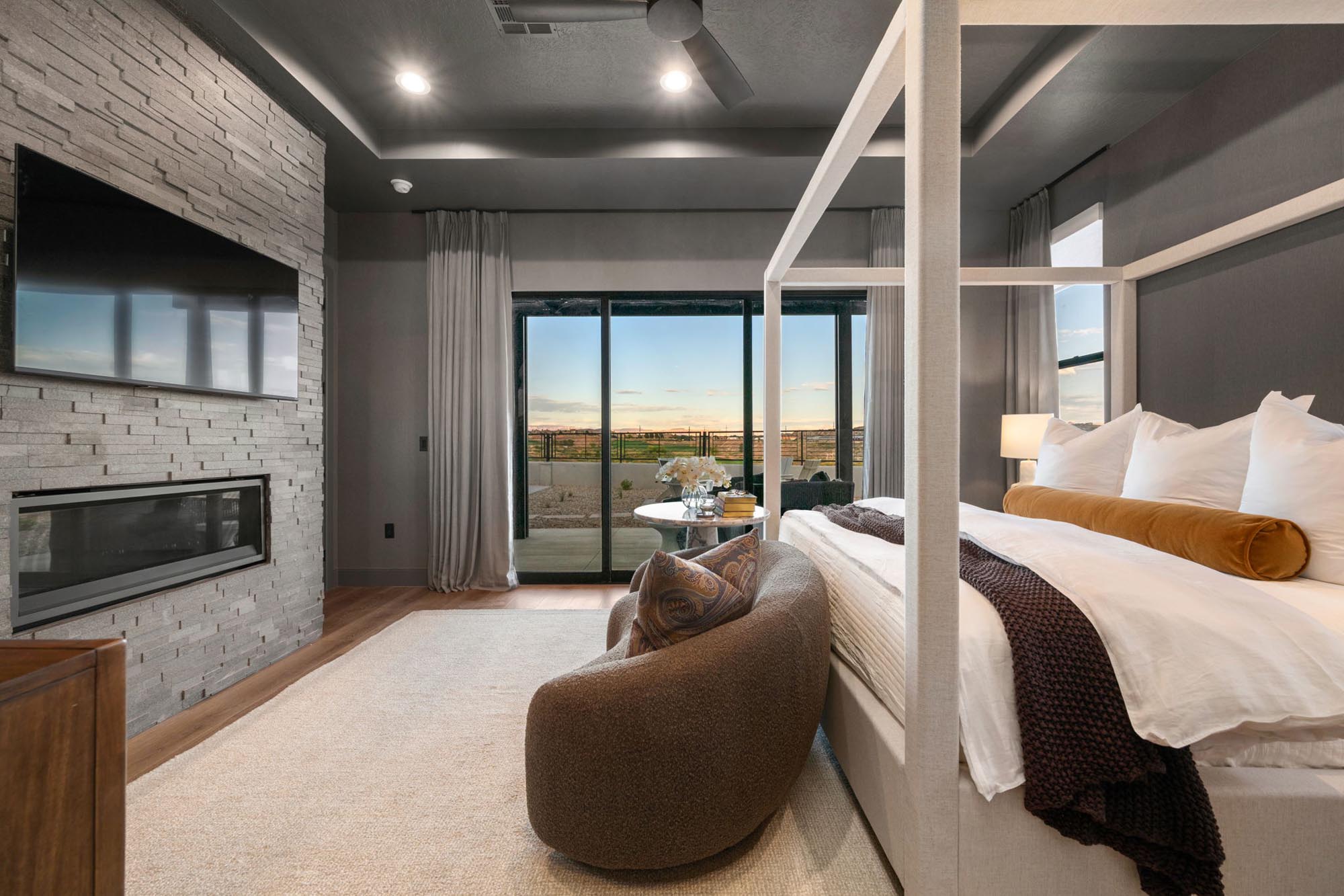 Primary Bedroom | Cypress Point | The Club in Washington, Utah by Cole West