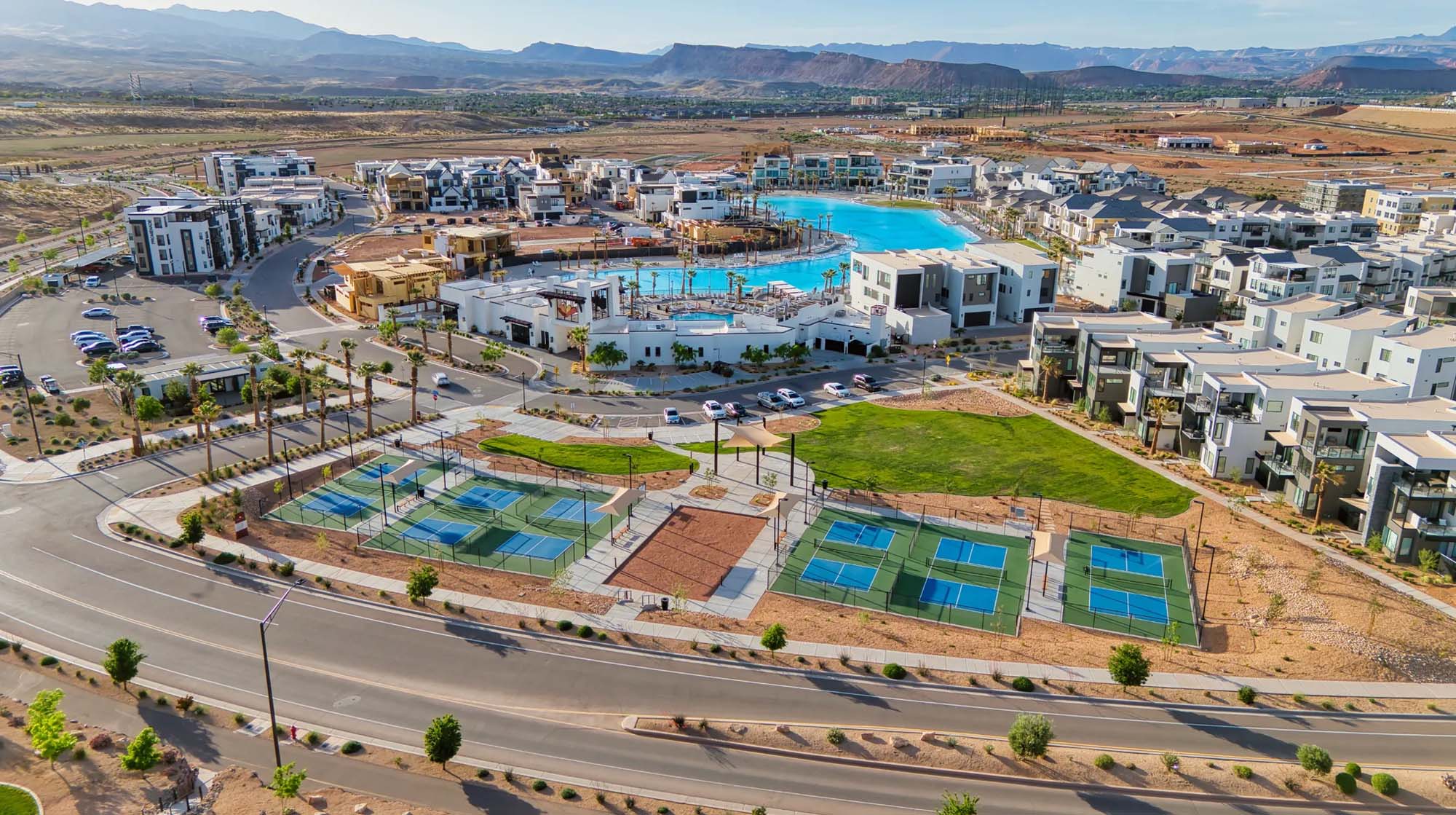 Aerial Photograph | DESERT COLOR in St. George, UT by Cole West