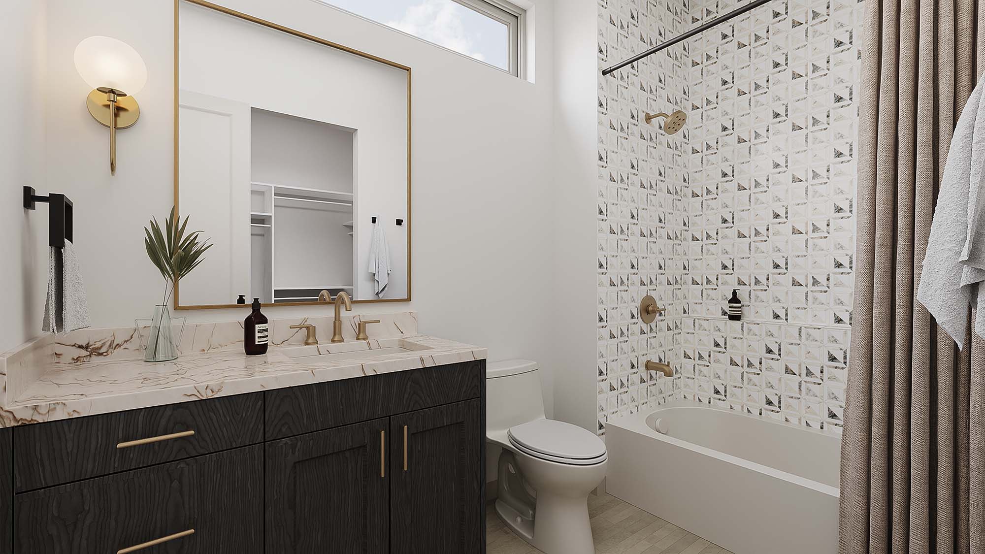 Bathroom | Denali at CIELO in Washington, UT by Cole West