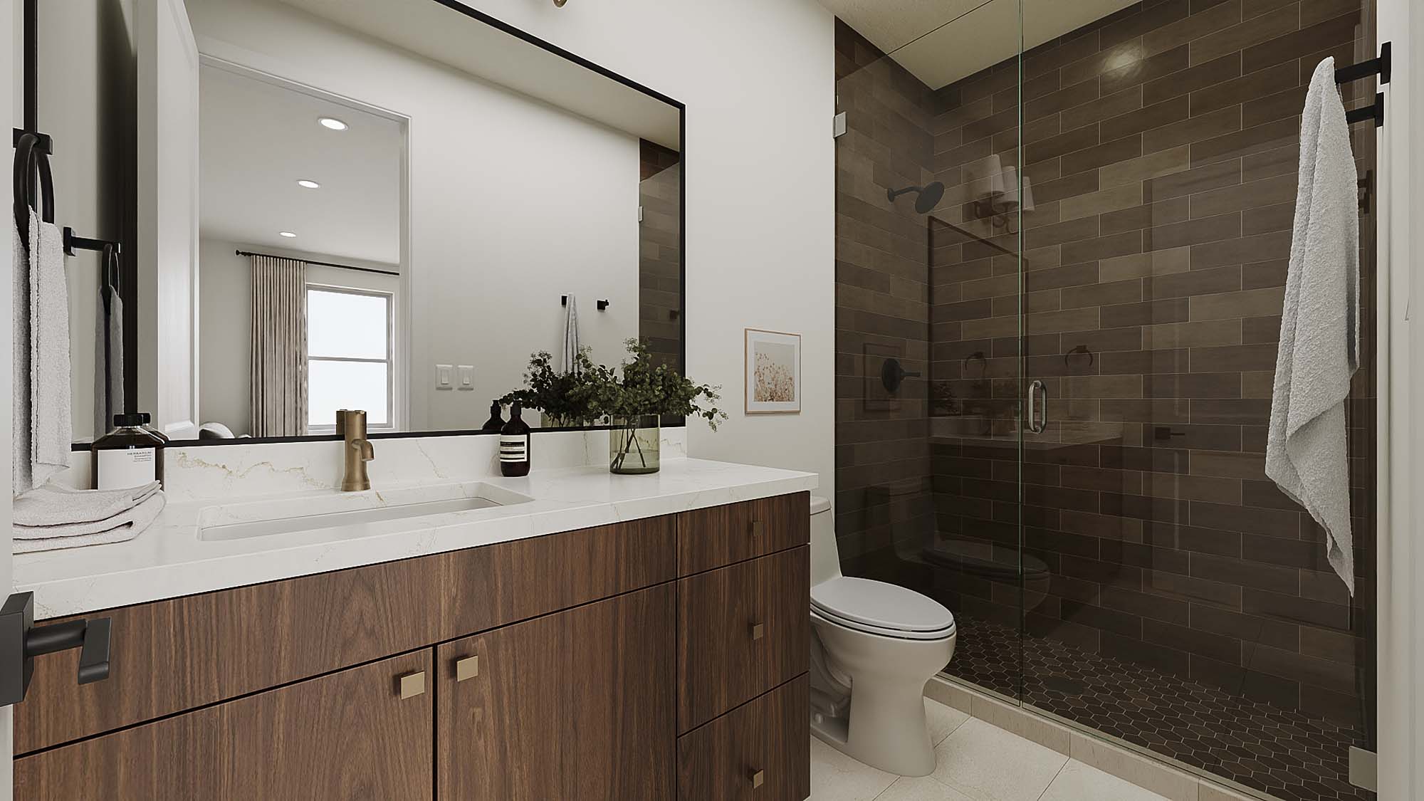 Bathroom | Orion II at CIELO in Washington, UT by Cole West