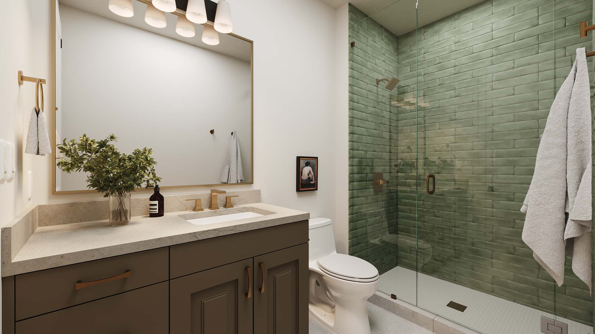 Bathroom | Pinehurst at THE CLUB in Washington, UT by Cole West