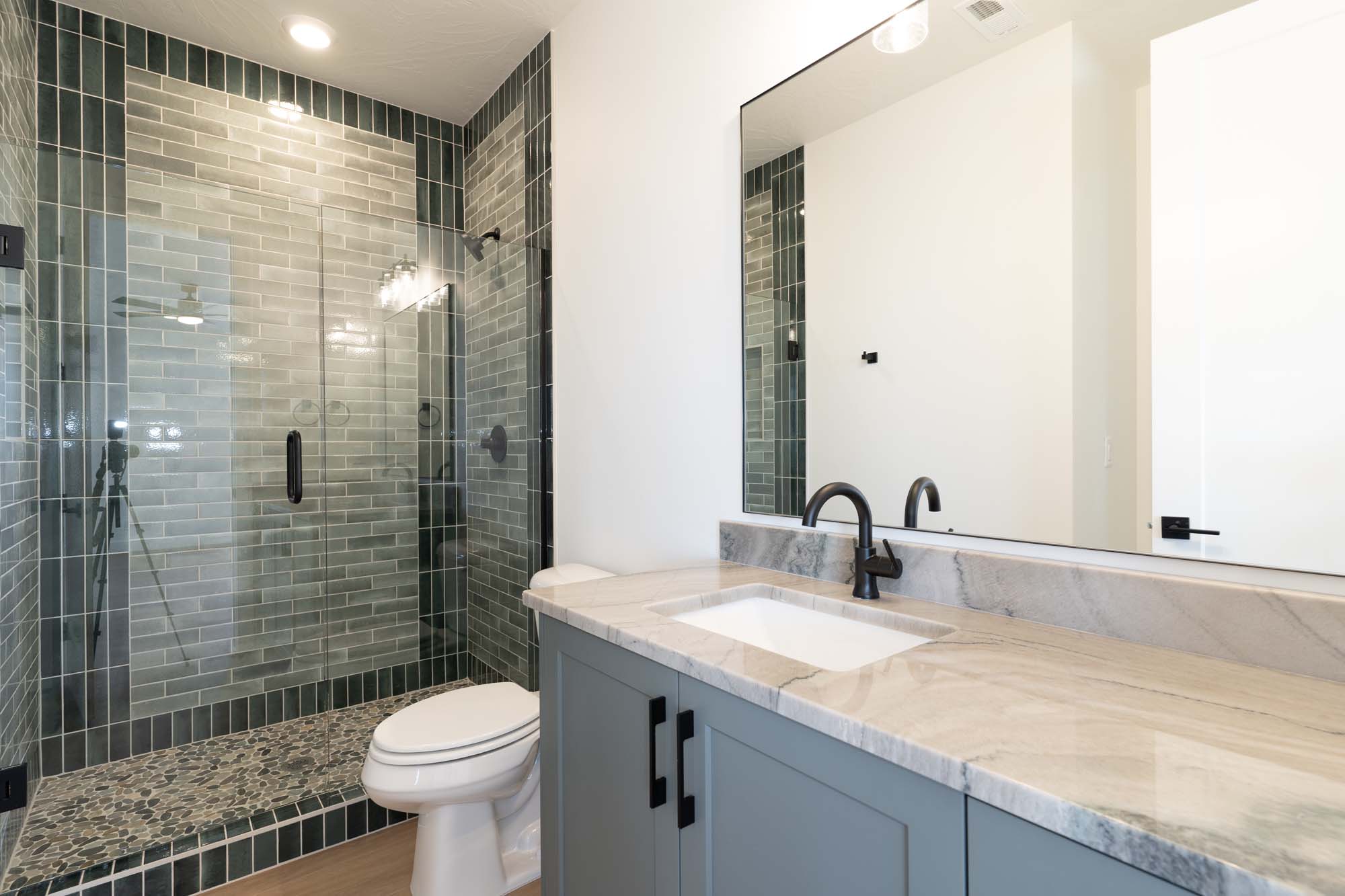 Bathroom | Santa Barbara II at SUNSET SERIES at DESERT COLOR in St. George, UT by Cole West