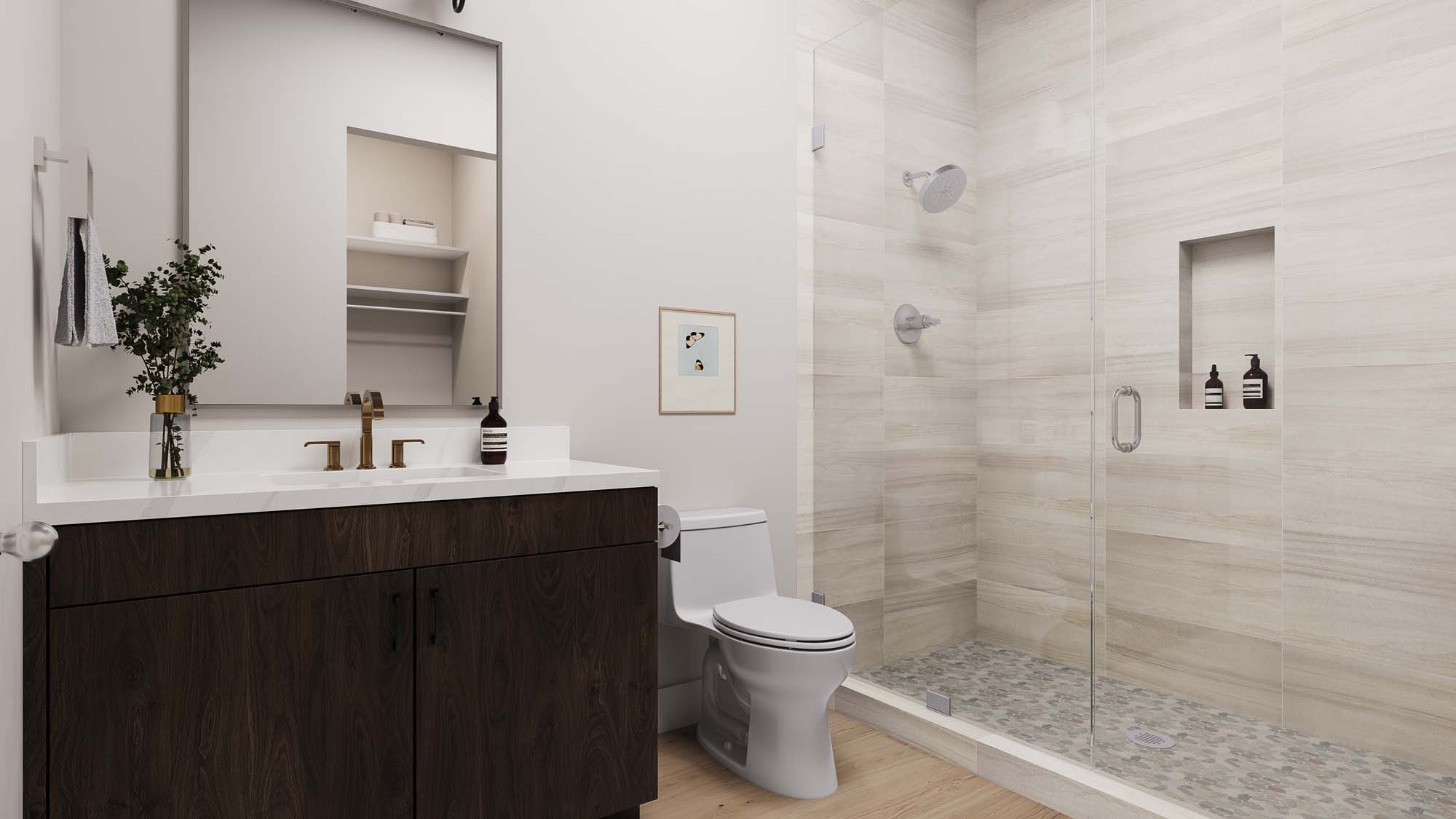 Bathroom | Torrey Pines at THE CLUB in Washington, UT by Cole West
