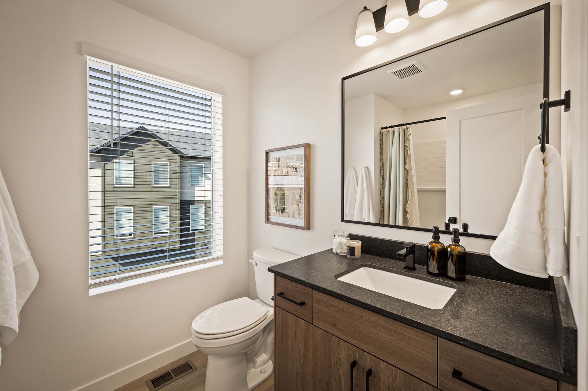 Bathroom 2 | Cambria E Exterior Units at theHAZEL in Roy, UT by Cole West