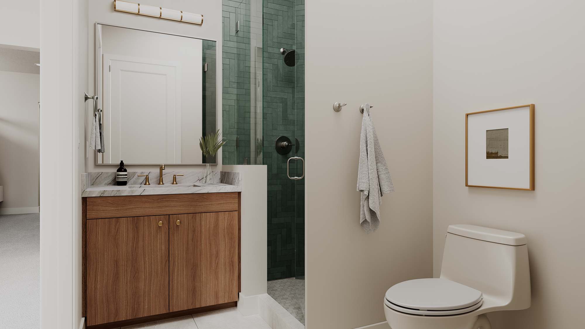 Bathroom | Cypress Point at THE CLUB in Washington, UT by Cole West