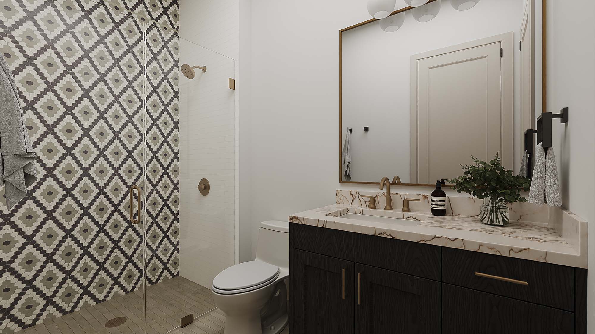 Bathroom | Denali at CIELO in Washington, UT by Cole West