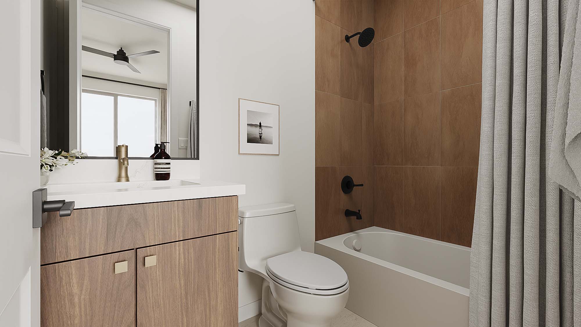 Bathroom | Orion II at CIELO in Washington, UT by Cole West
