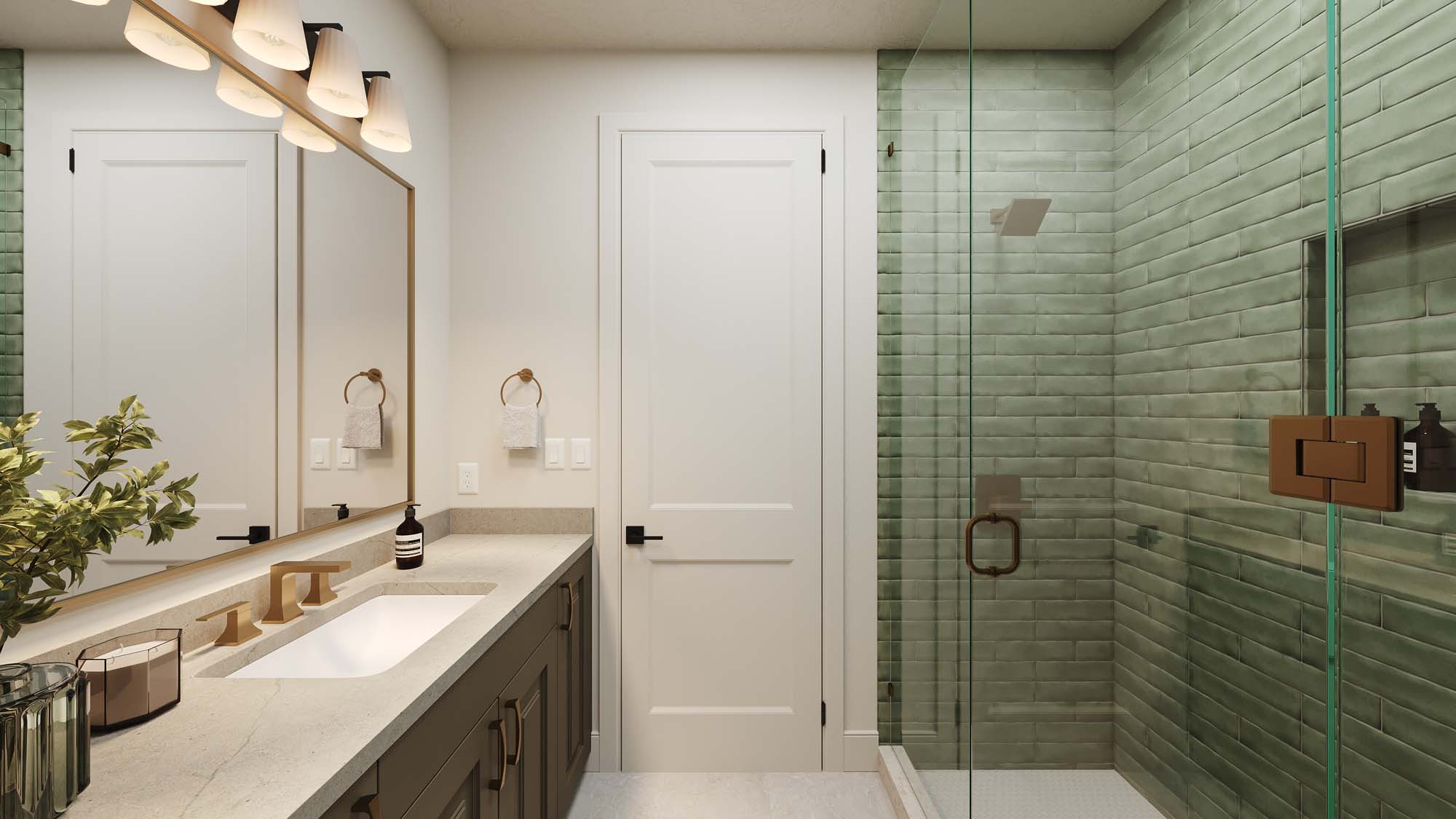 Bathroom | Pinehurst at THE CLUB in Washington, UT by Cole West