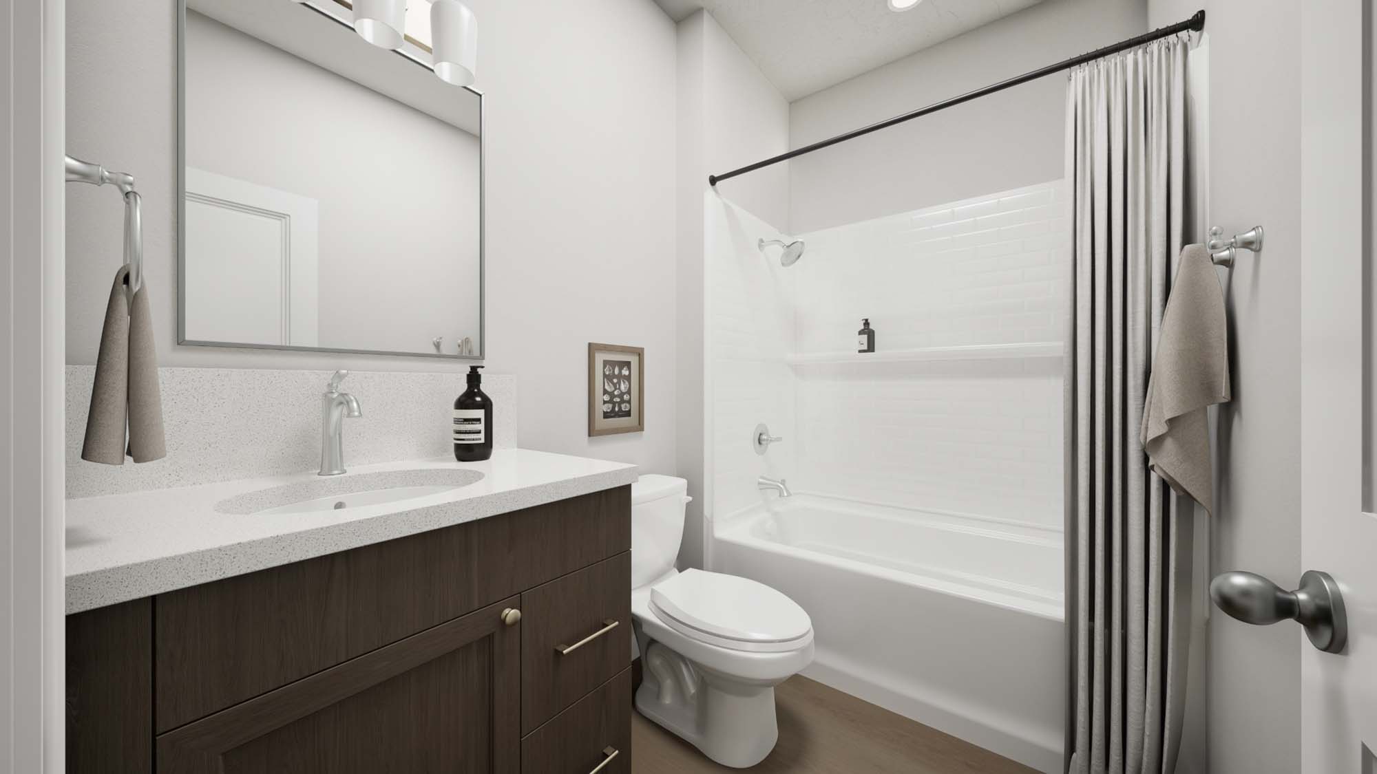 Bathroom 2 | Slate I at SaltRock in Syracuse, UT by Cole West