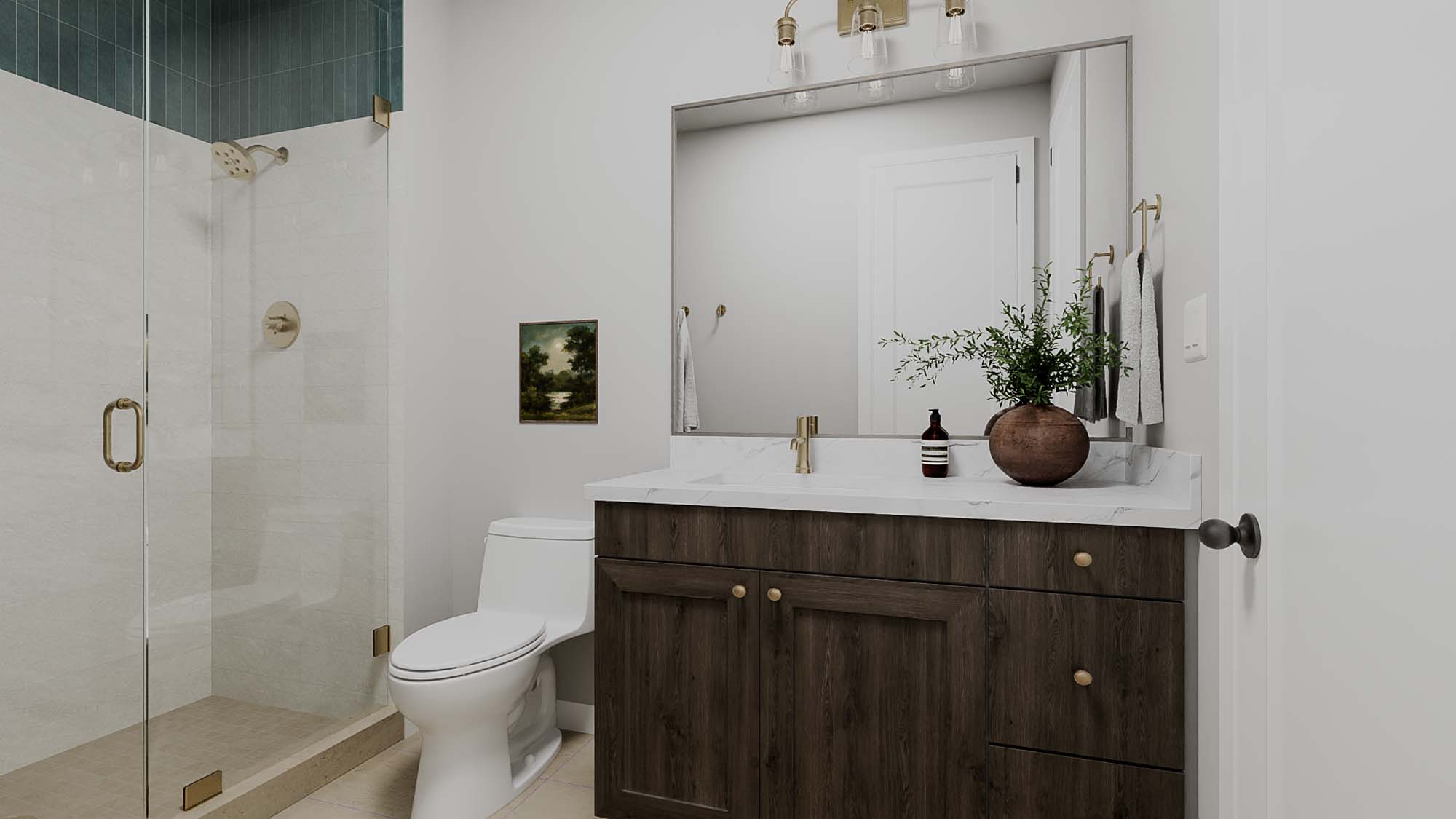 Bathroom | Mesa II at CIELO in Washington, UT by Cole West