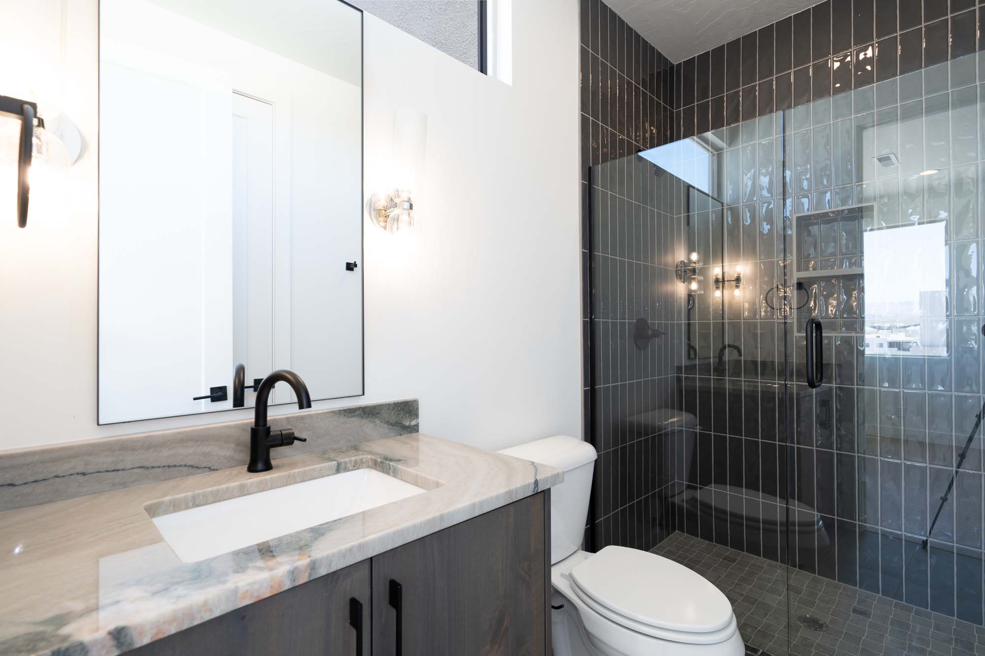 Bathroom | Santa Barbara II at SUNSET SERIES at DESERT COLOR in St. George, UT by Cole West