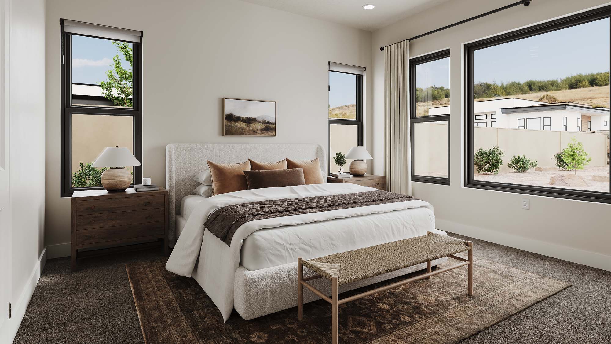 Bedroom | Augusta at THE CLUB in Washington, UT by Cole West