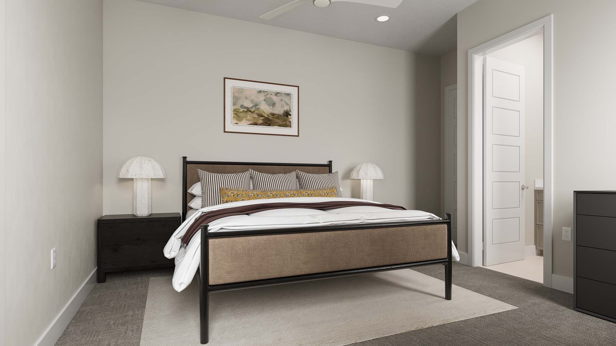Bedroom | Millbrook at THE CLUB in Washington, UT by Cole West