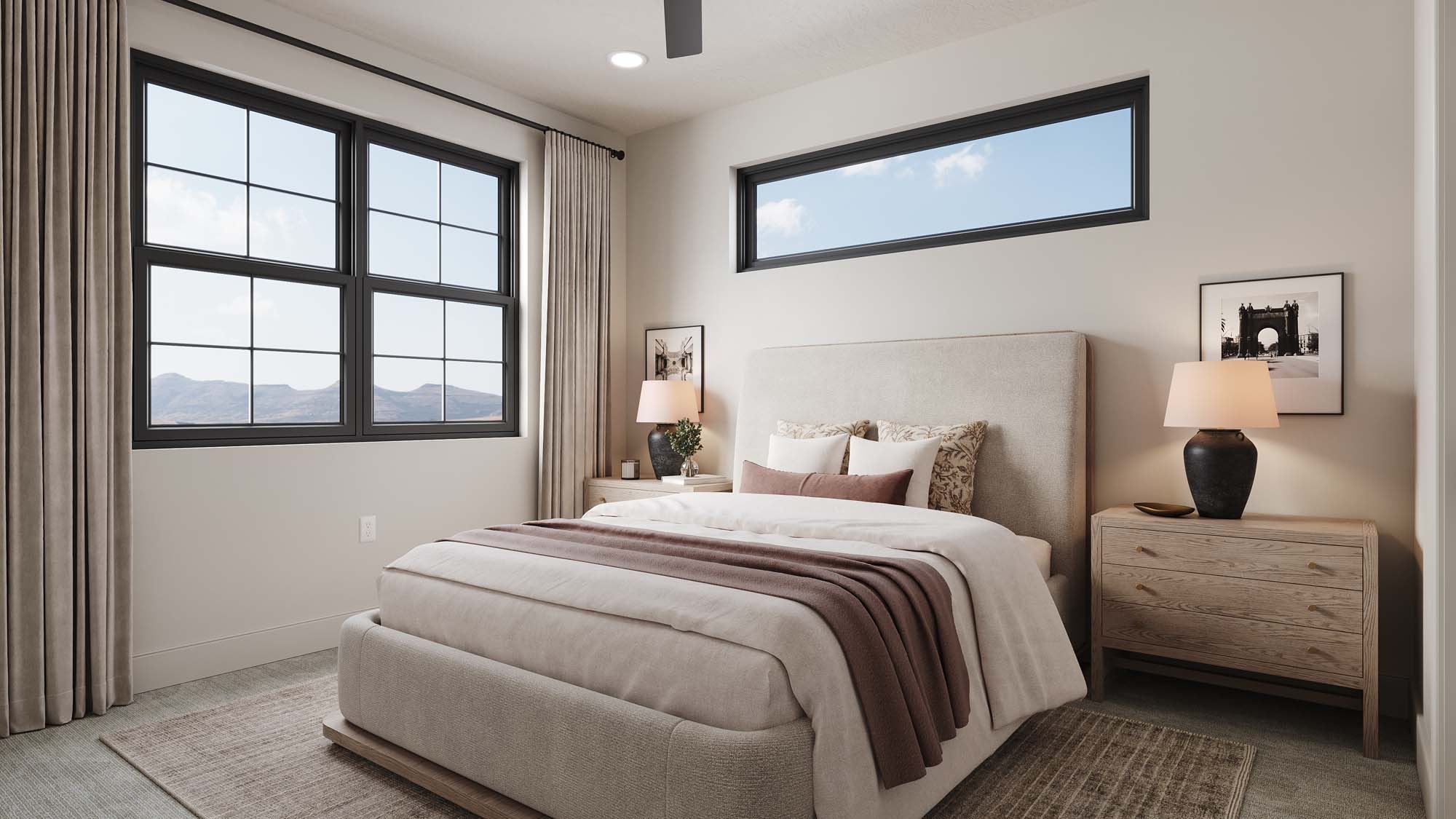 Bedroom | Pinehurst at THE CLUB in Washington, UT by Cole West