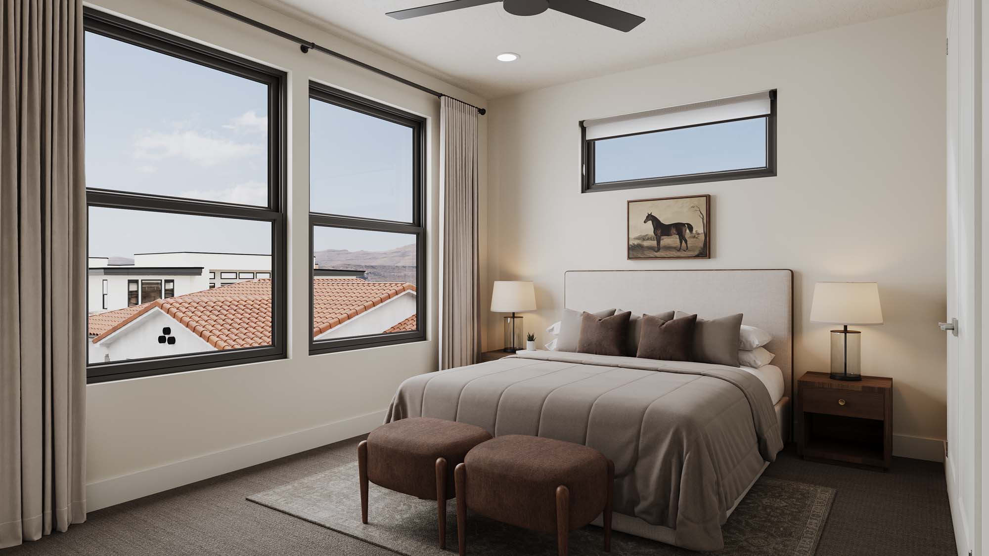 Bedroom | Riviera at THE CLUB in Washington, UT by Cole West