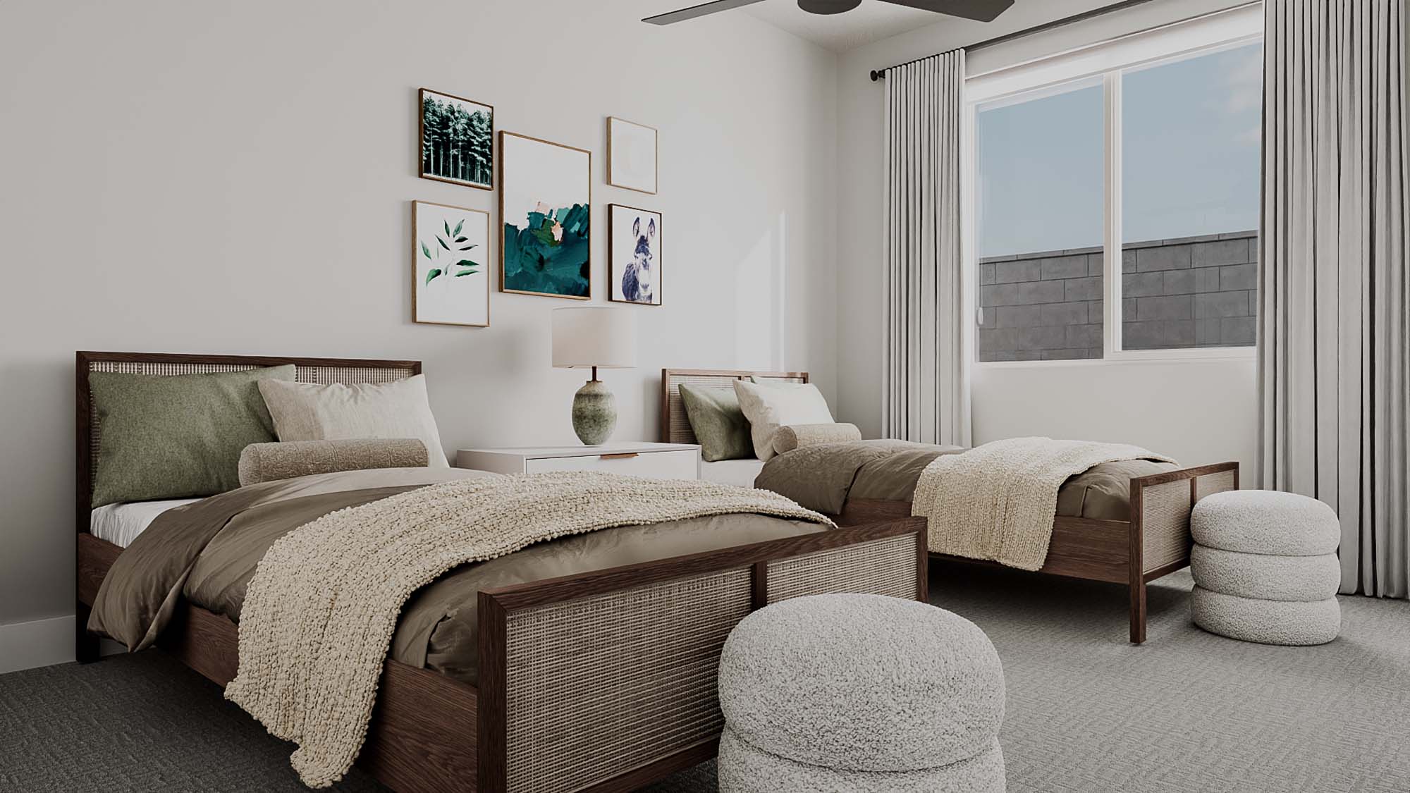 Bedroom | Mesa II at CIELO in Washington, UT by Cole West