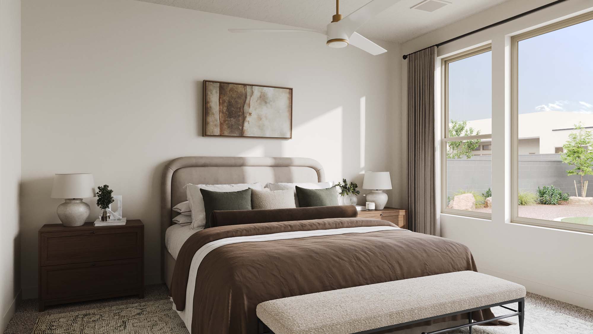 Bedroom | Sonoran II at CIELO in Washington, UT by Cole West