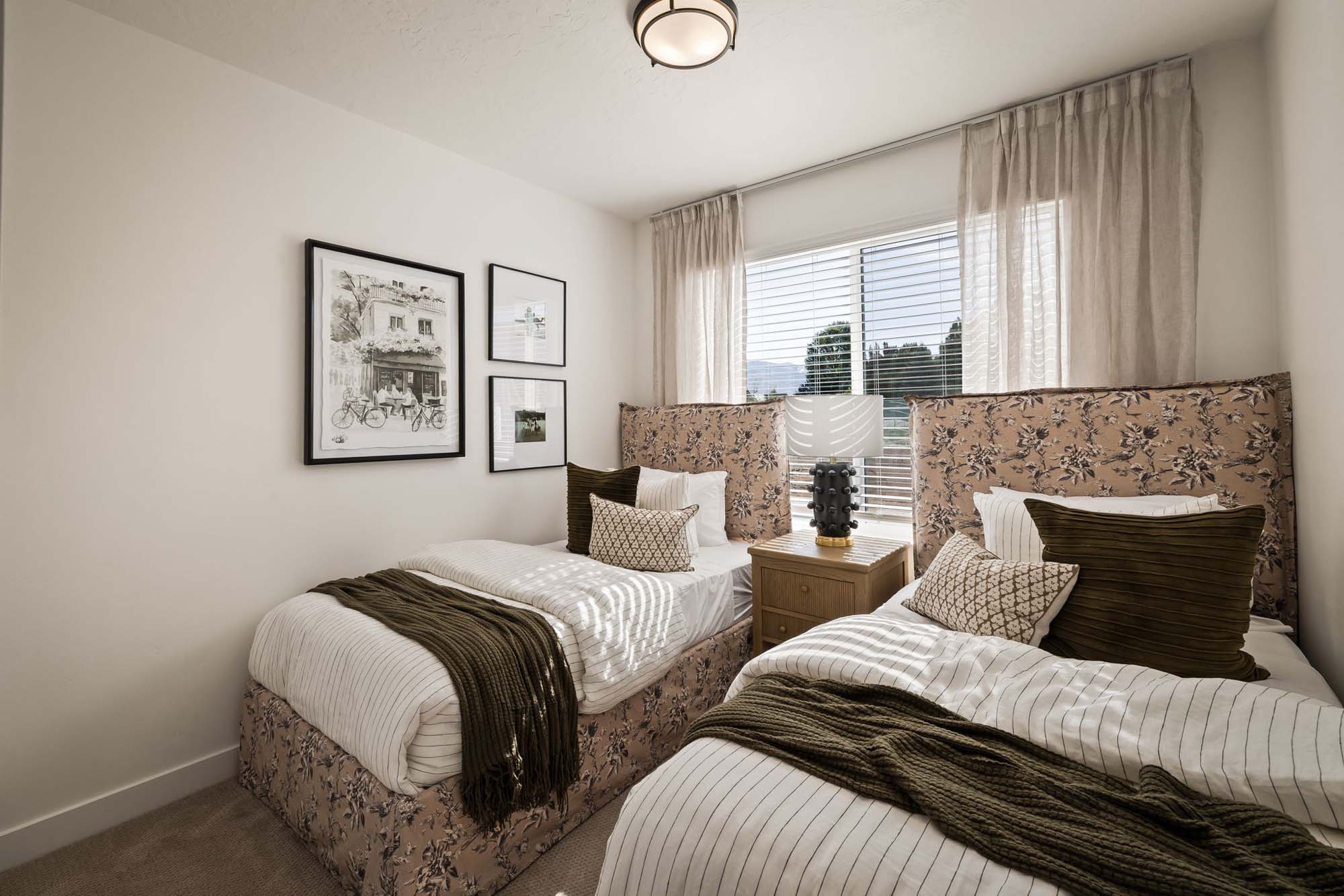 Bedroom 2 | Cambria E Exterior Units at theHAZEL in Roy, UT by Cole West