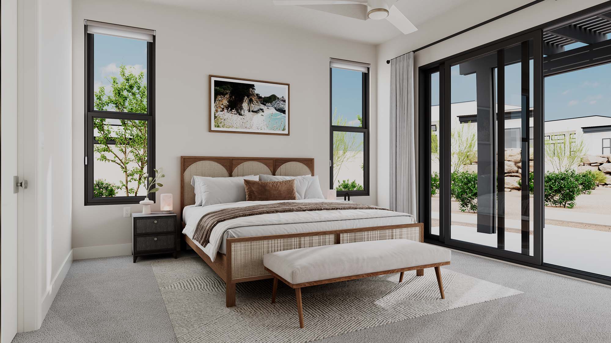 Bedroom | Cypress Point at THE CLUB in Washington, UT by Cole West