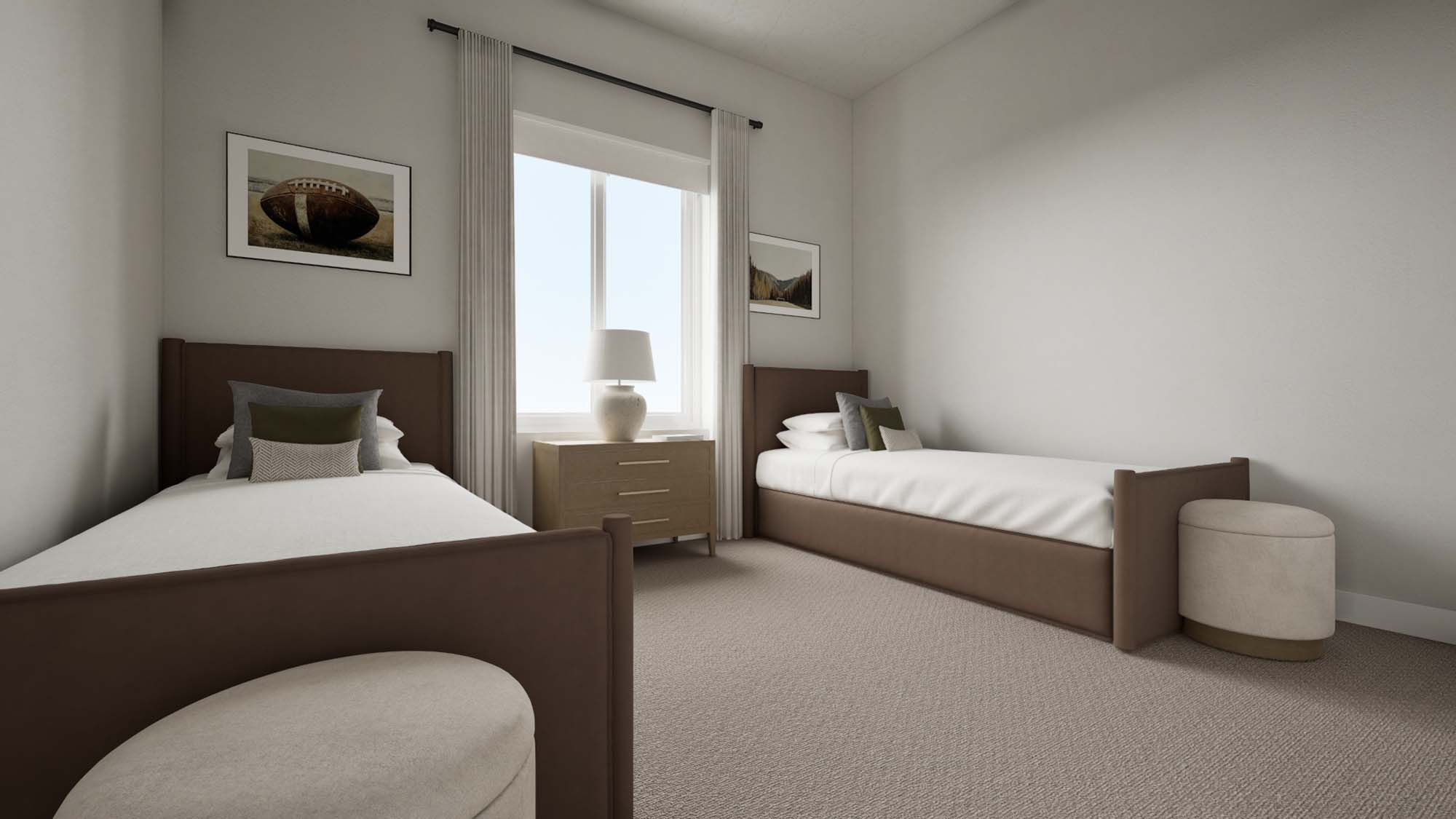 Bedroom 2 | Slate I at SaltRock in Syracuse, UT by Cole West