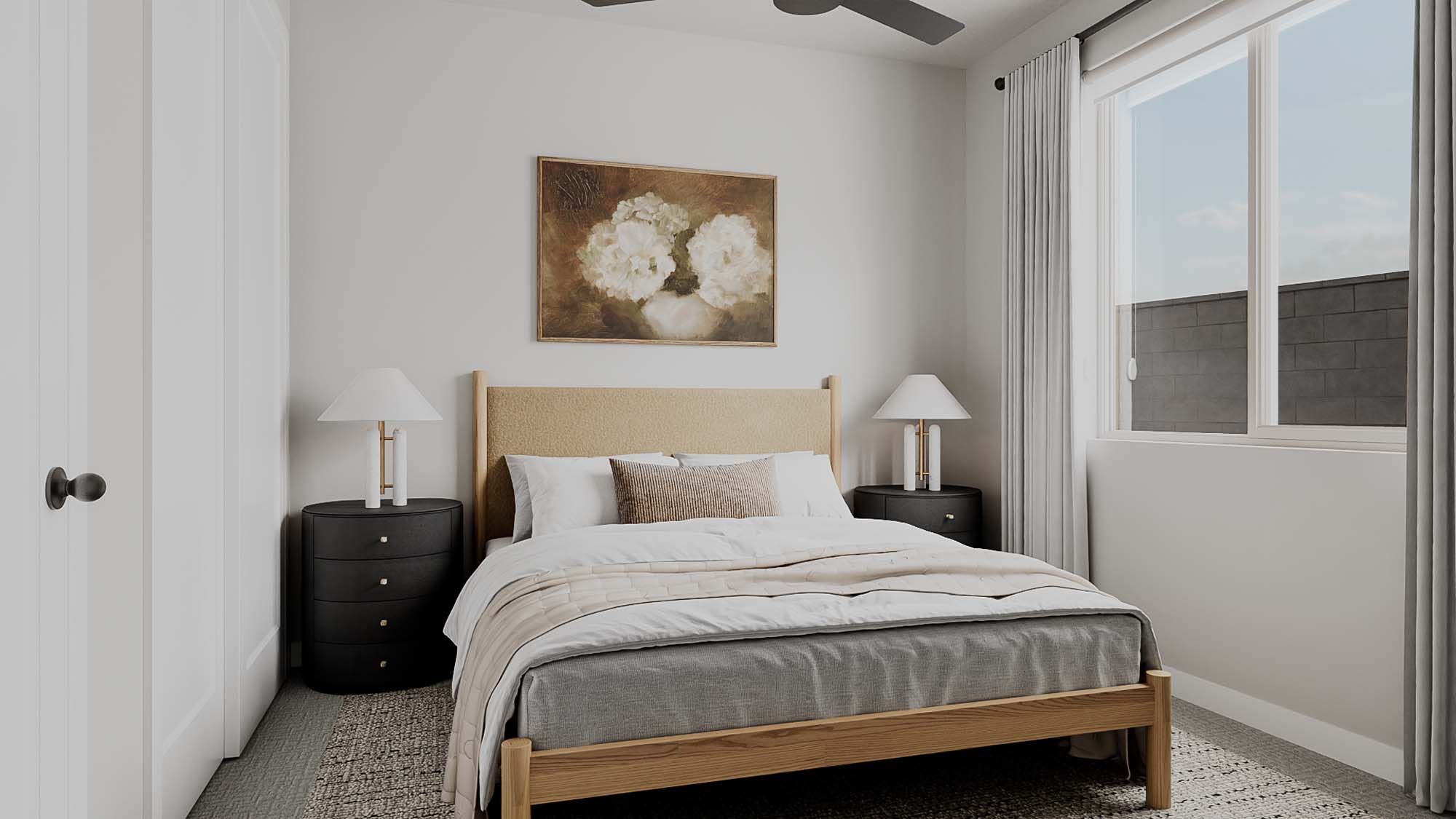 Bedroom | Mesa II at CIELO in Washington, UT by Cole West
