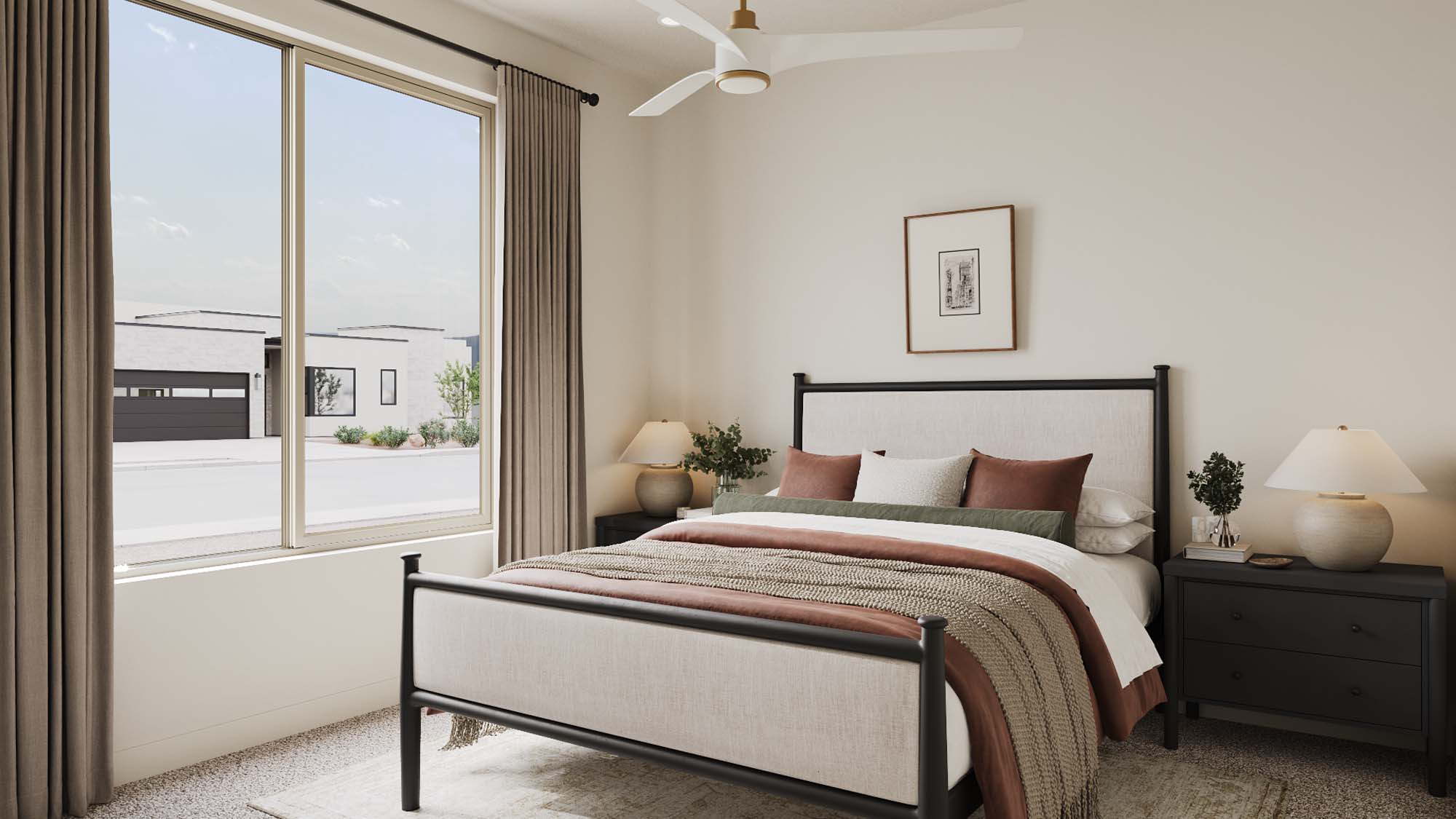 Bedroom | Sonoran II at CIELO in Washington, UT by Cole West