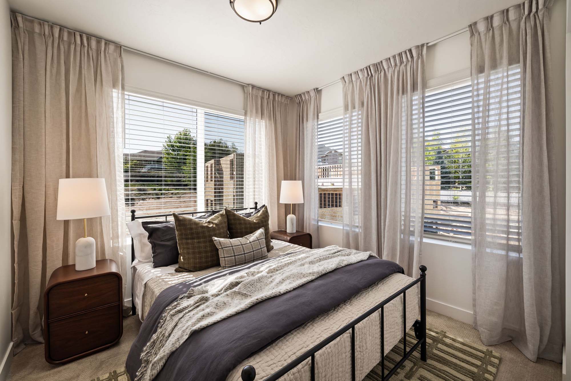 Bedroom 3 | Cambria E Exterior Units at theHAZEL in Roy, UT by Cole West