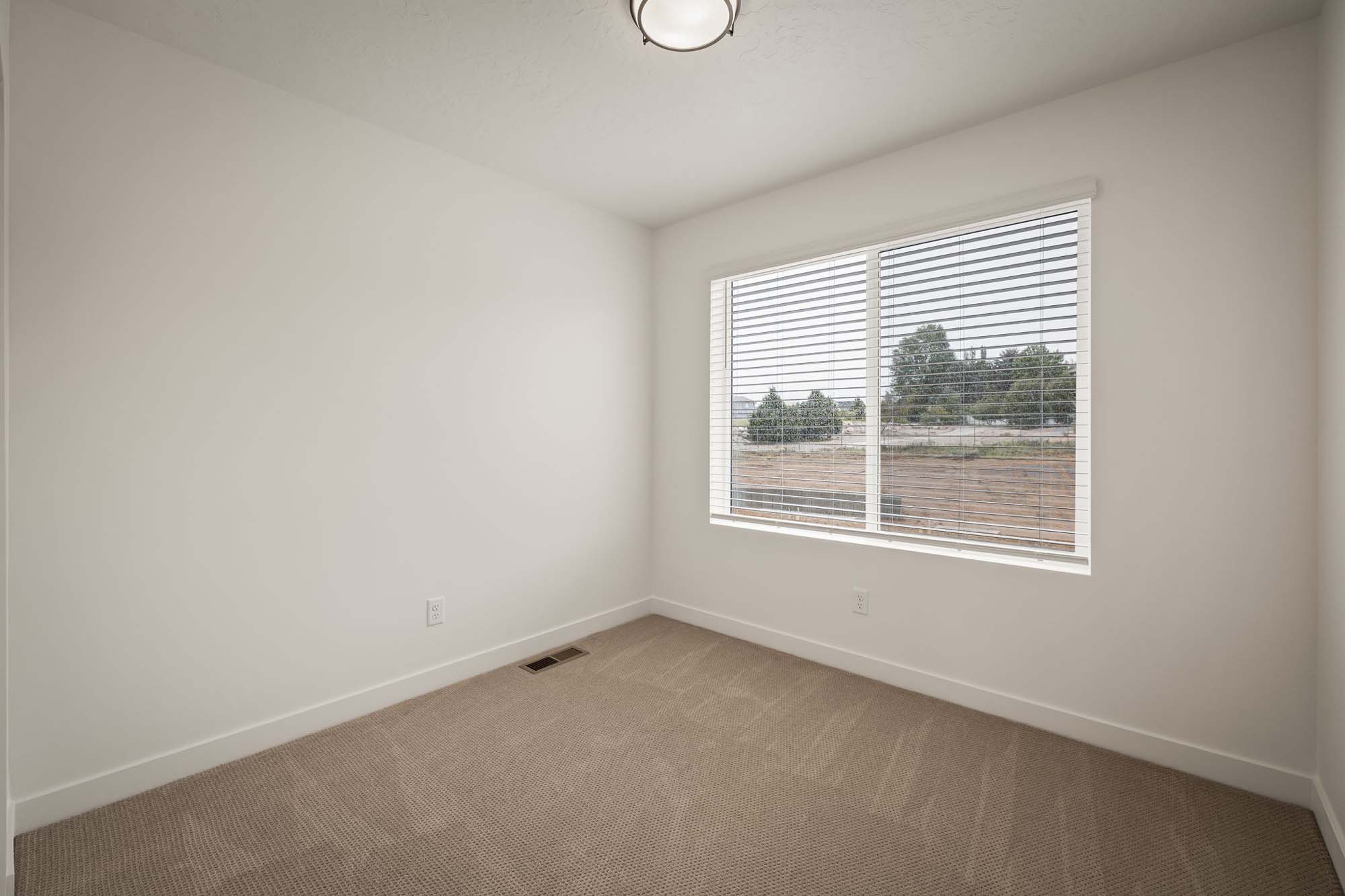 Bedroom 3 | Cambria E Interior Units at theHAZEL in Roy, UT by Cole West