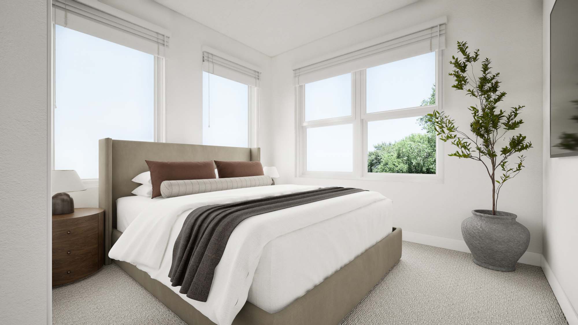 Bedroom 3 | Cambria F at theHAZEL in Roy, UT by Cole West