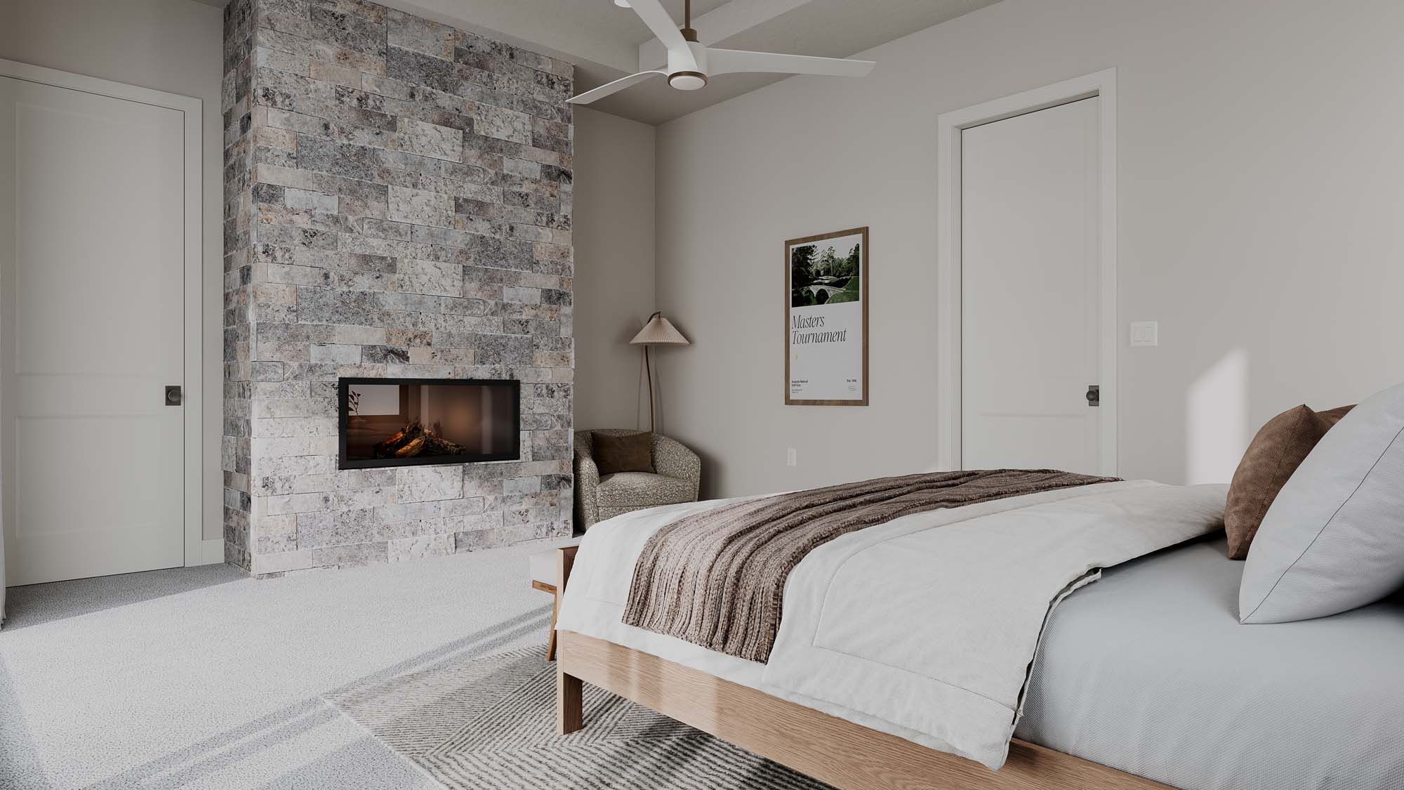 Bedroom | Cypress Point at THE CLUB in Washington, UT by Cole West