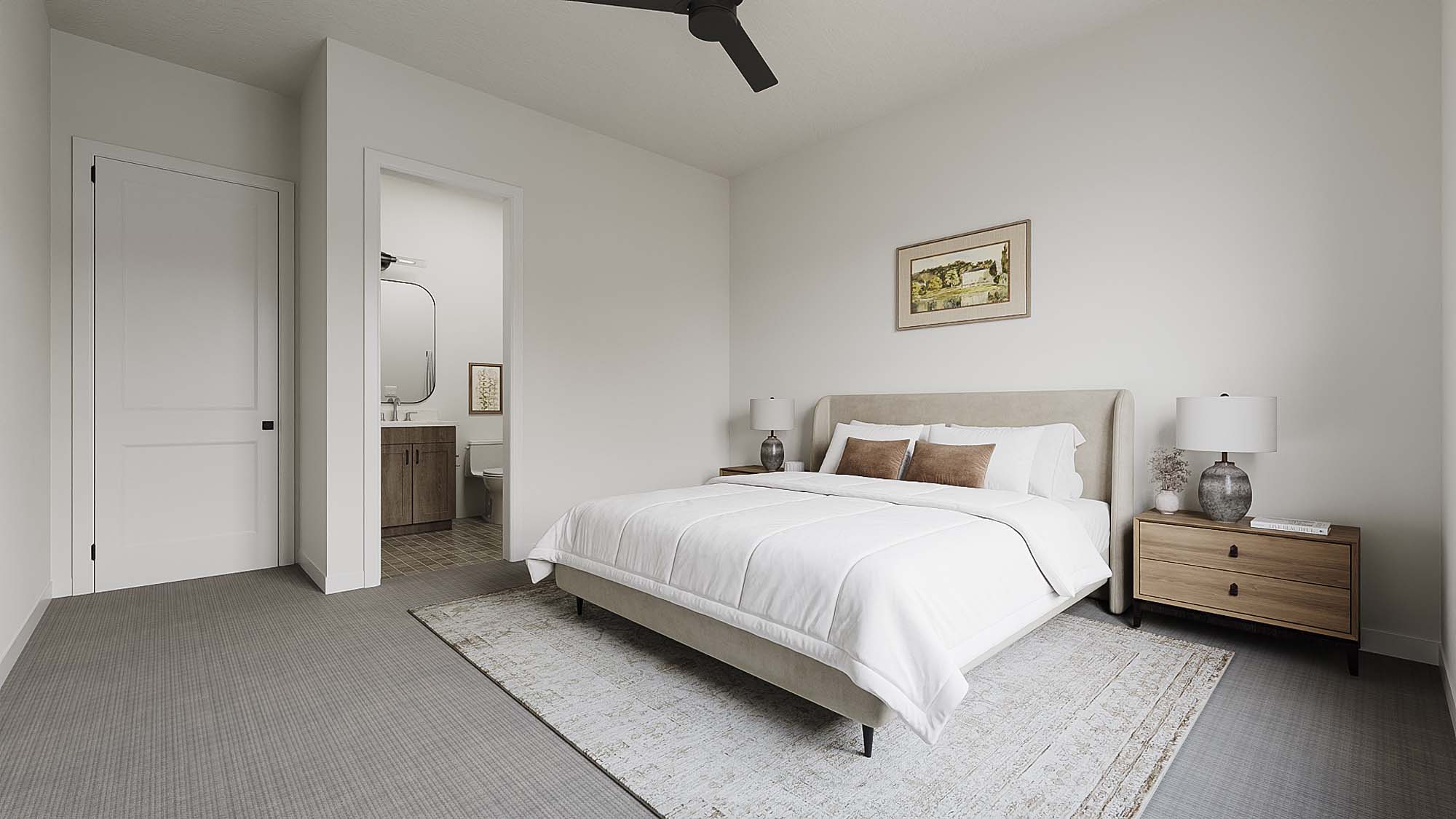 Bedroom | Everest at CIELO in Washington, UT by Cole West