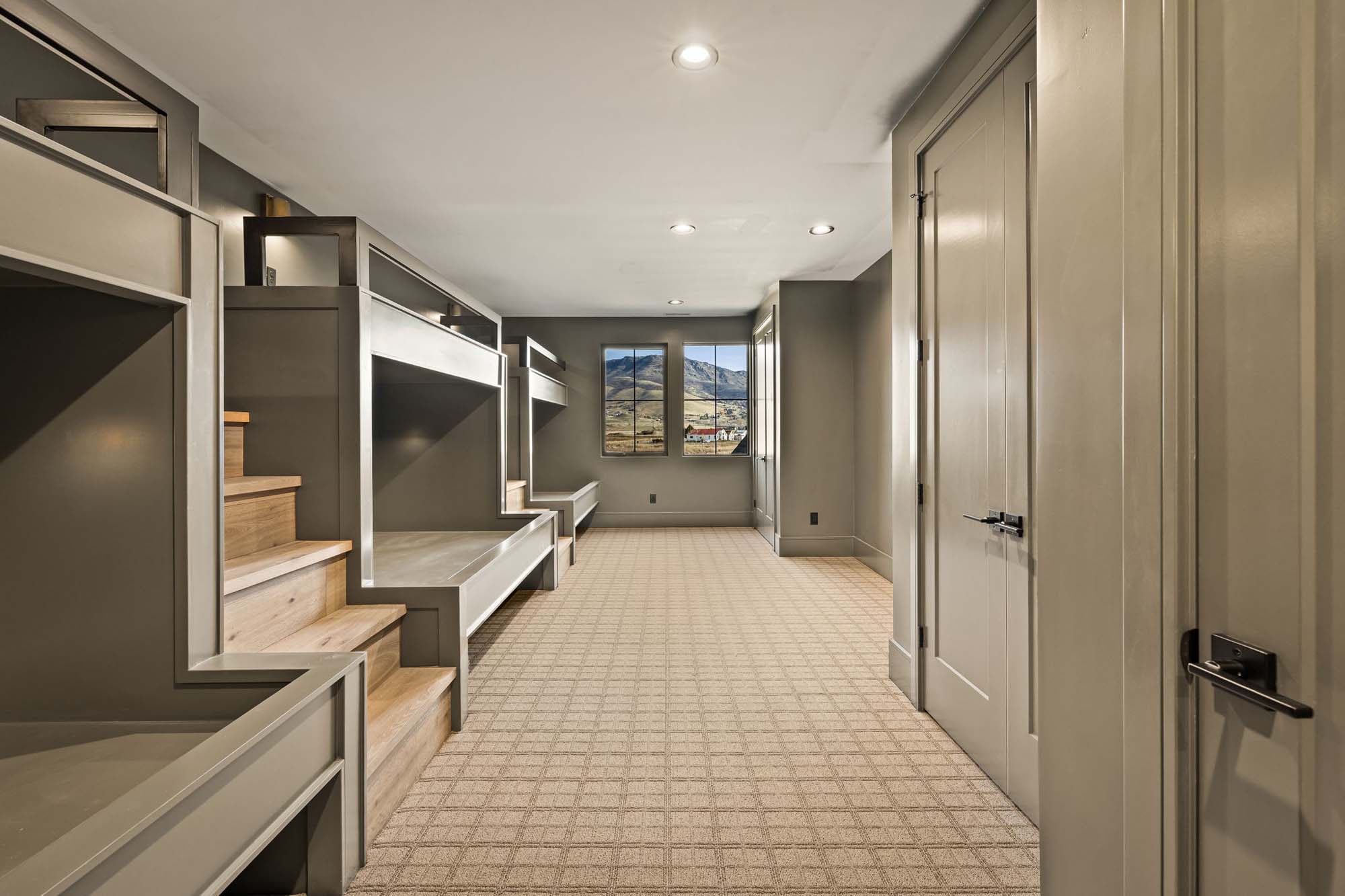 Bunk Room | 4400 Plan at SAGE in Huntsville, UT by Cole West