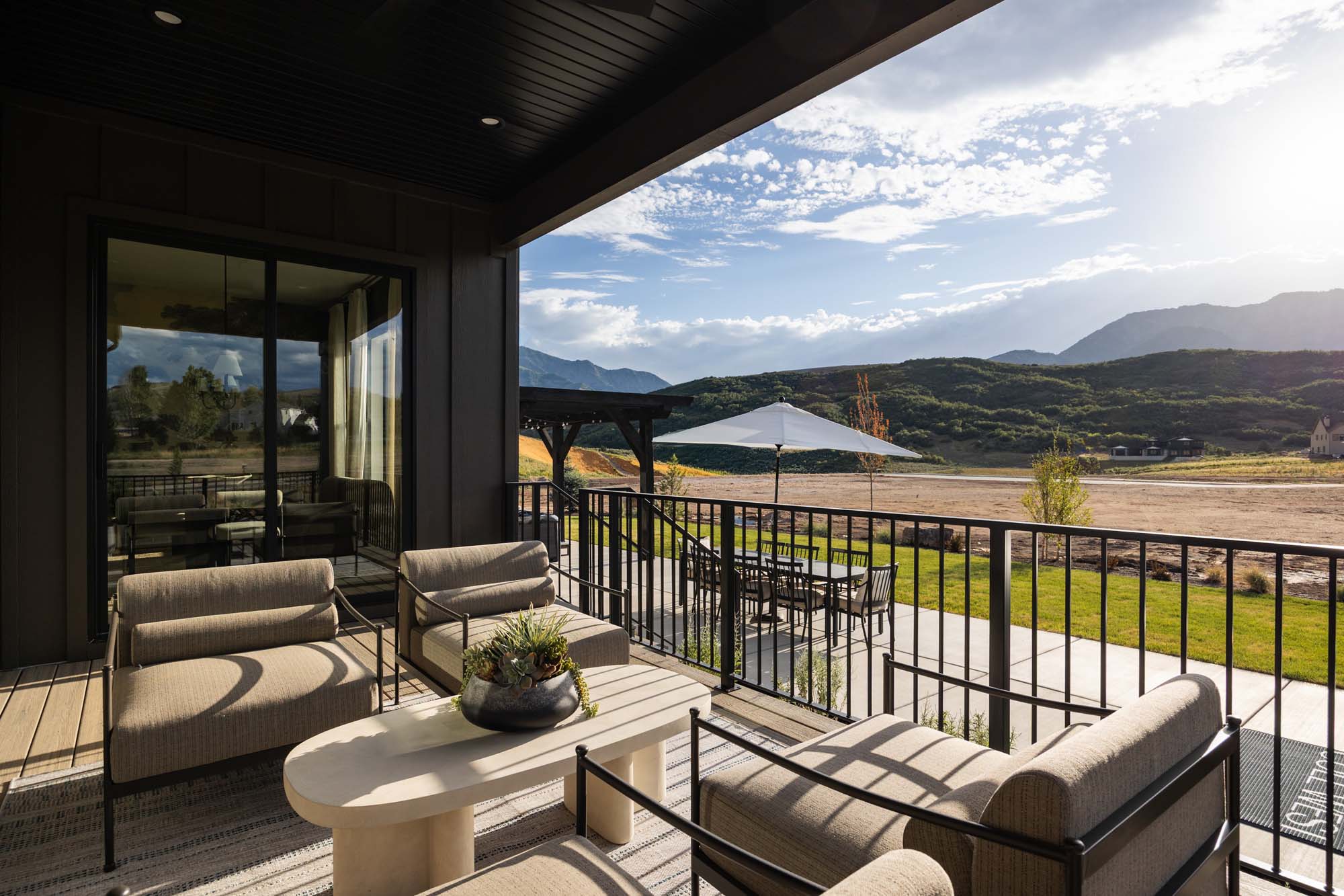 Deck | Script IV at The Overlook at The Range in Green Mountain, UT by Cole West