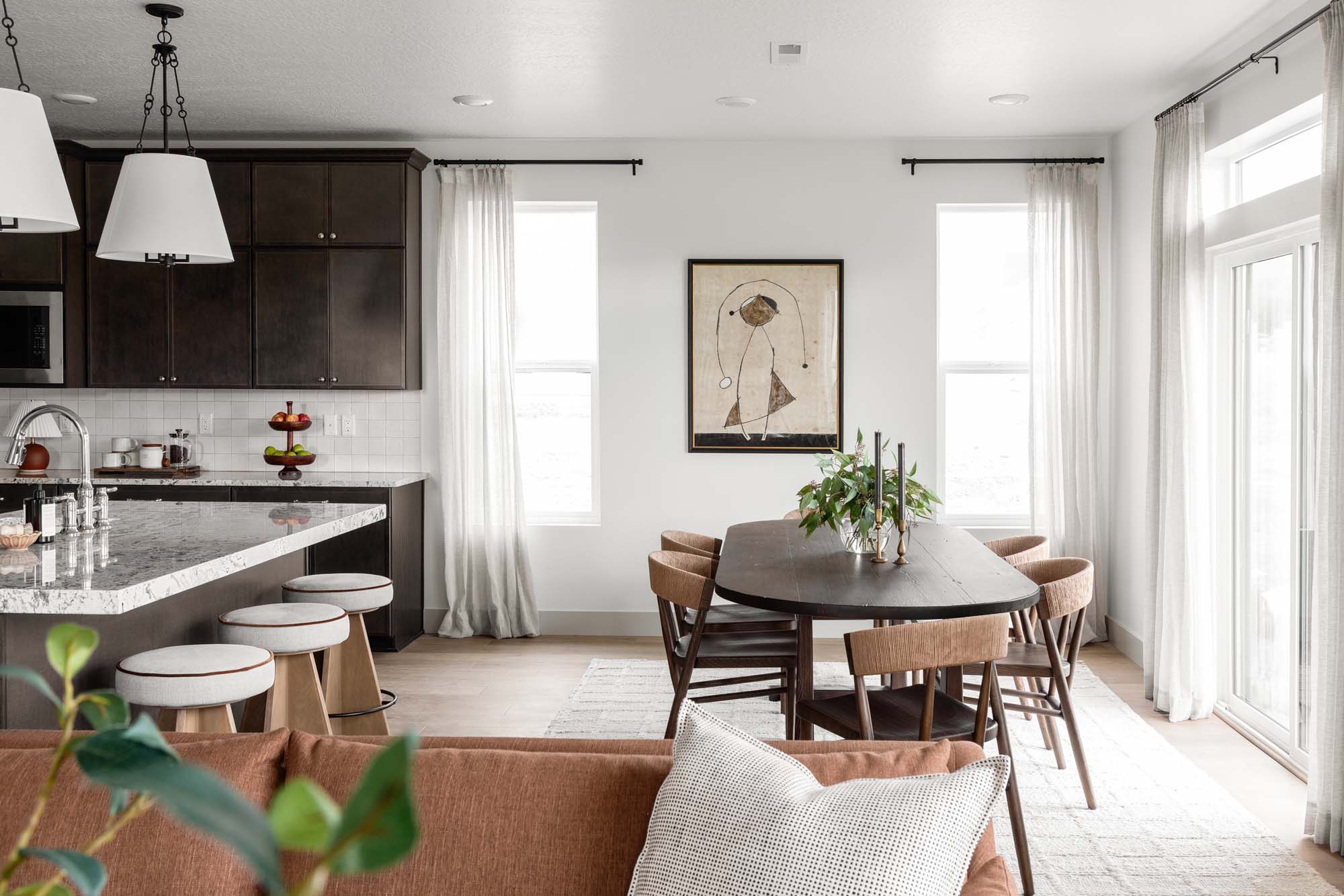 Dining Room | Swiss 3 at theAudrey in Woods Cross, UT by Cole West