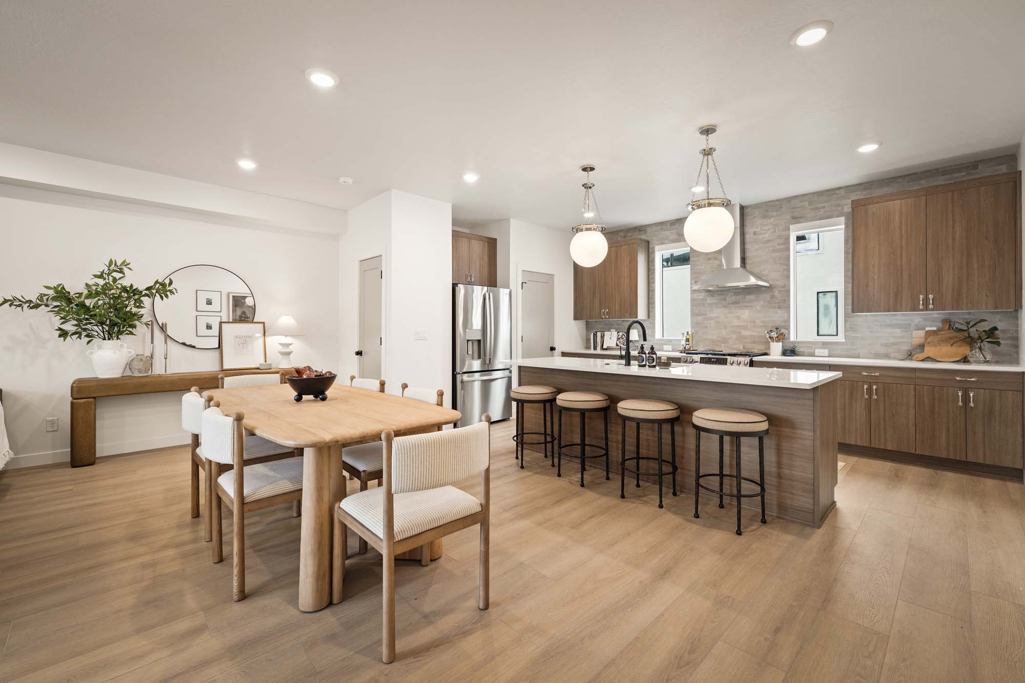 Dining Room to Kitchen | Cambria C+ at theIVY in Millcreek, UT by Cole West