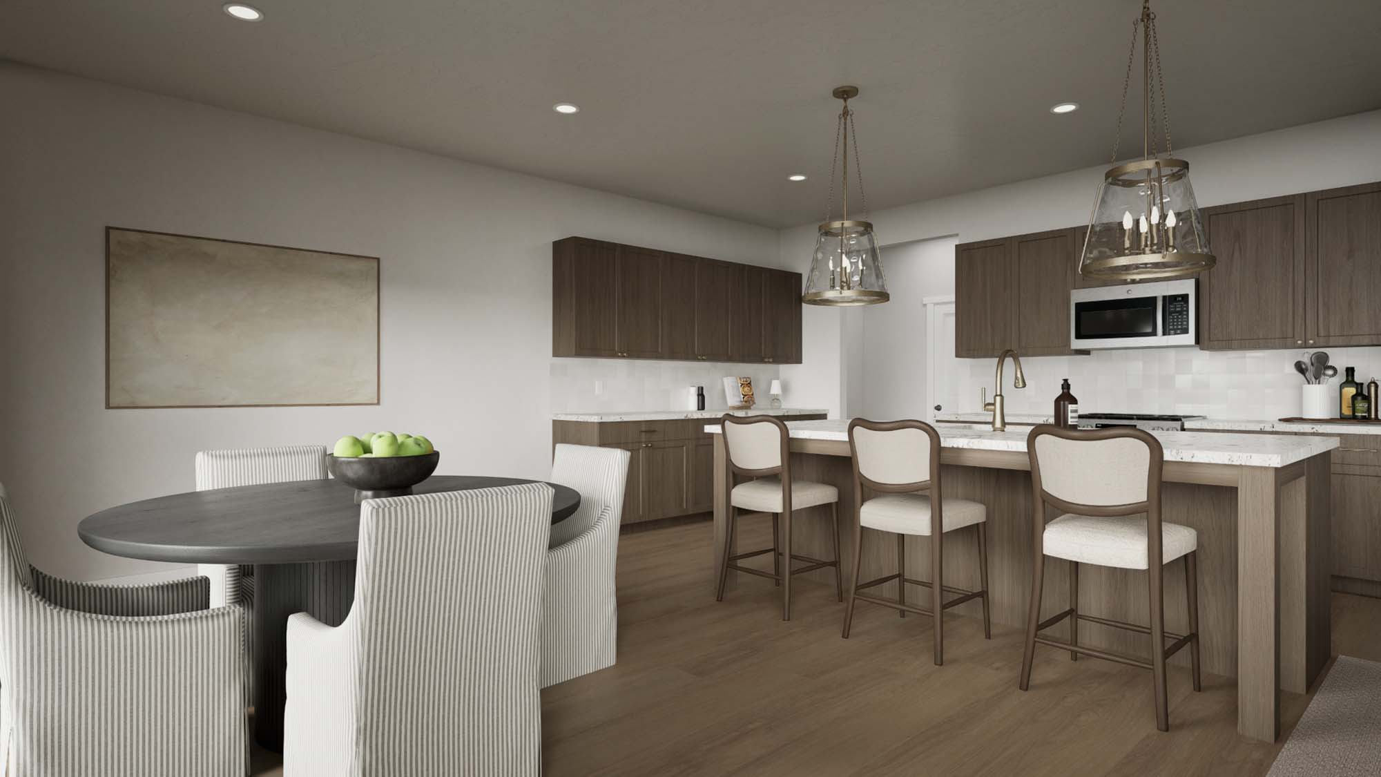 Dining Room to Kitchen | Quartz III at SaltRock in Syracuse, UT by Cole West