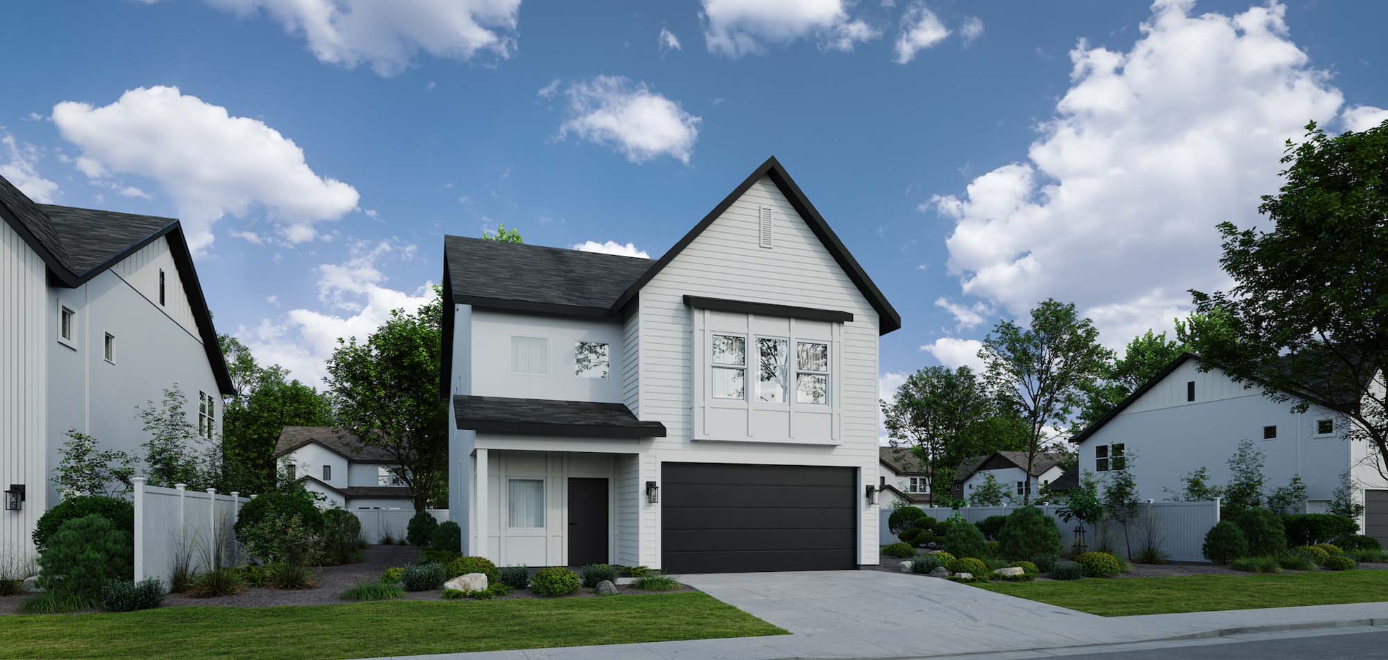 Exterior – Cottage | Swiss 3 at theAudrey in Woods Cross, UT by Cole West