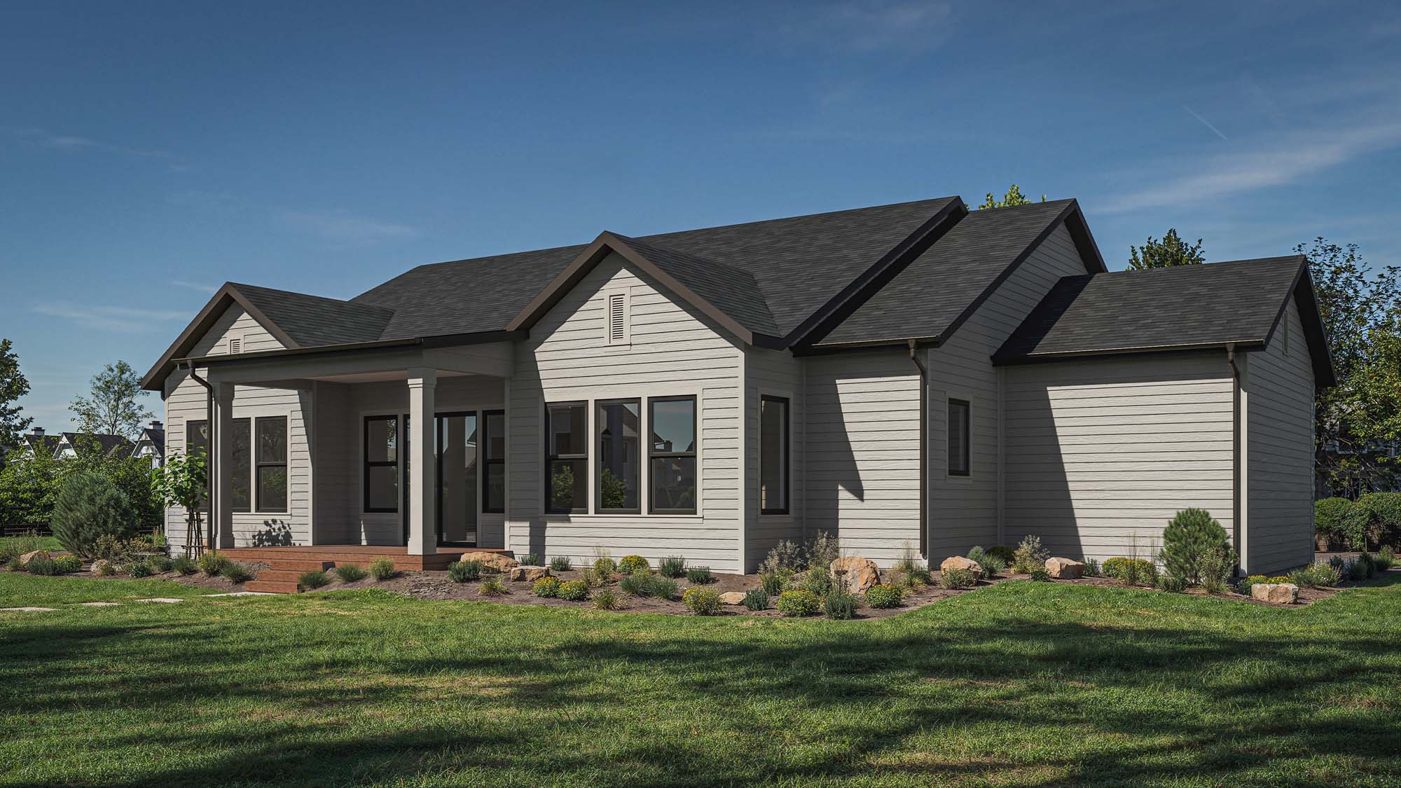 Classic Elevation (Rear) | Script I at The Overlook at The Range in Green Mountain, UT by Cole West