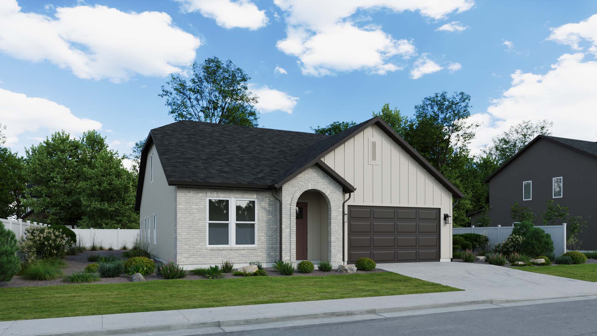 Exterior – Scheme 1 | Slate I at SaltRock in Syracuse, UT by Cole West