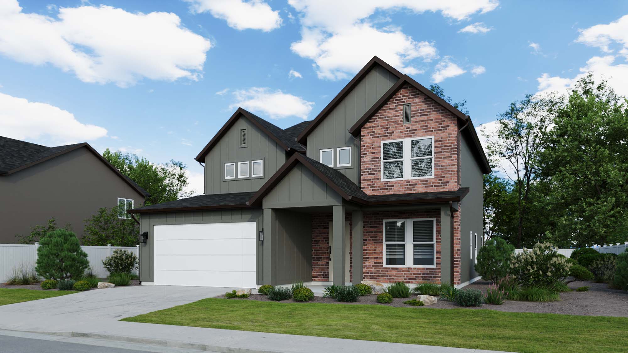 Exterior – Scheme 10 | Slate II at SaltRock in Syracuse, UT by Cole West