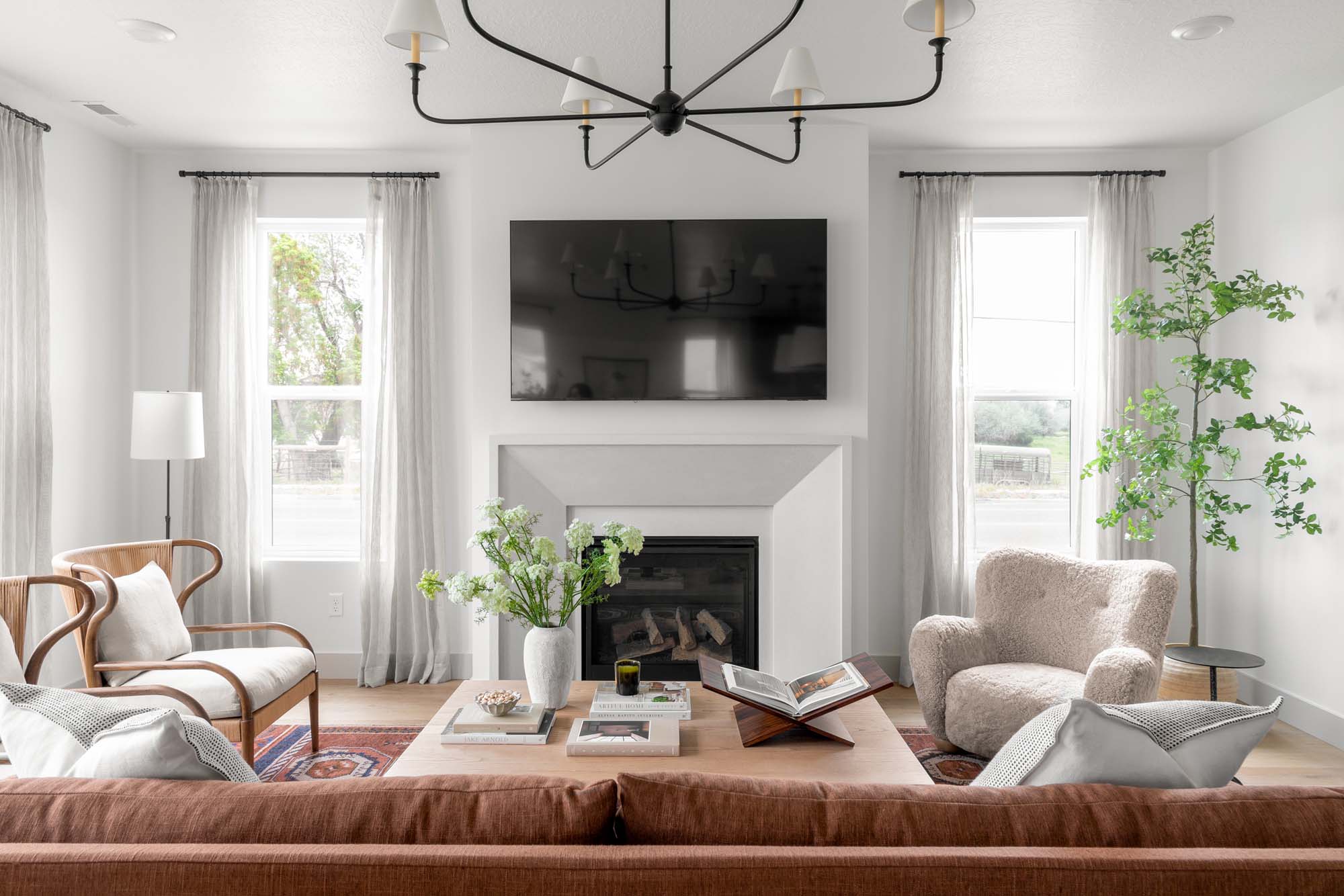 Family Room | Swiss 3 at theAudrey in Woods Cross, UT by Cole West